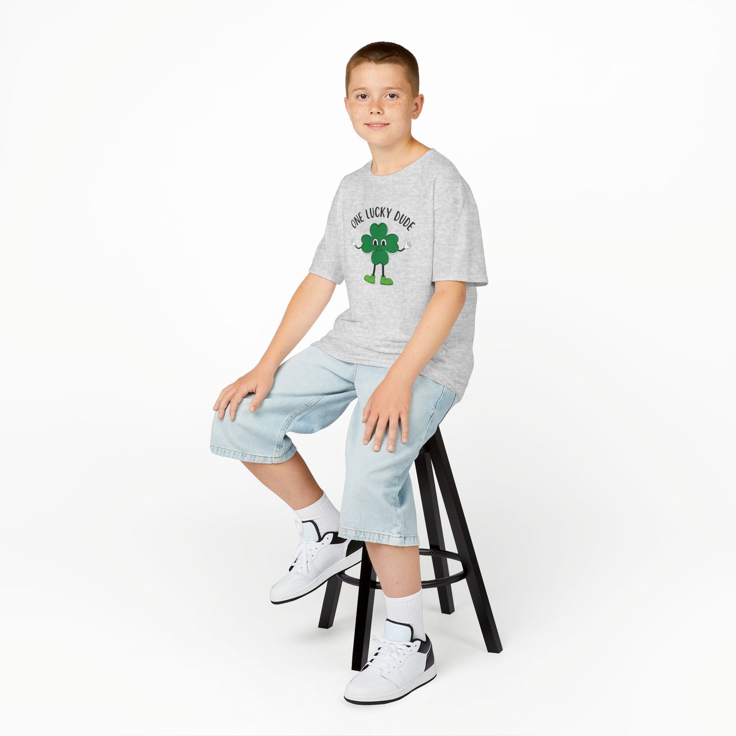 One Lucky Dude Kids Tee - Fun St. Patrick's Day Shirt for Boys