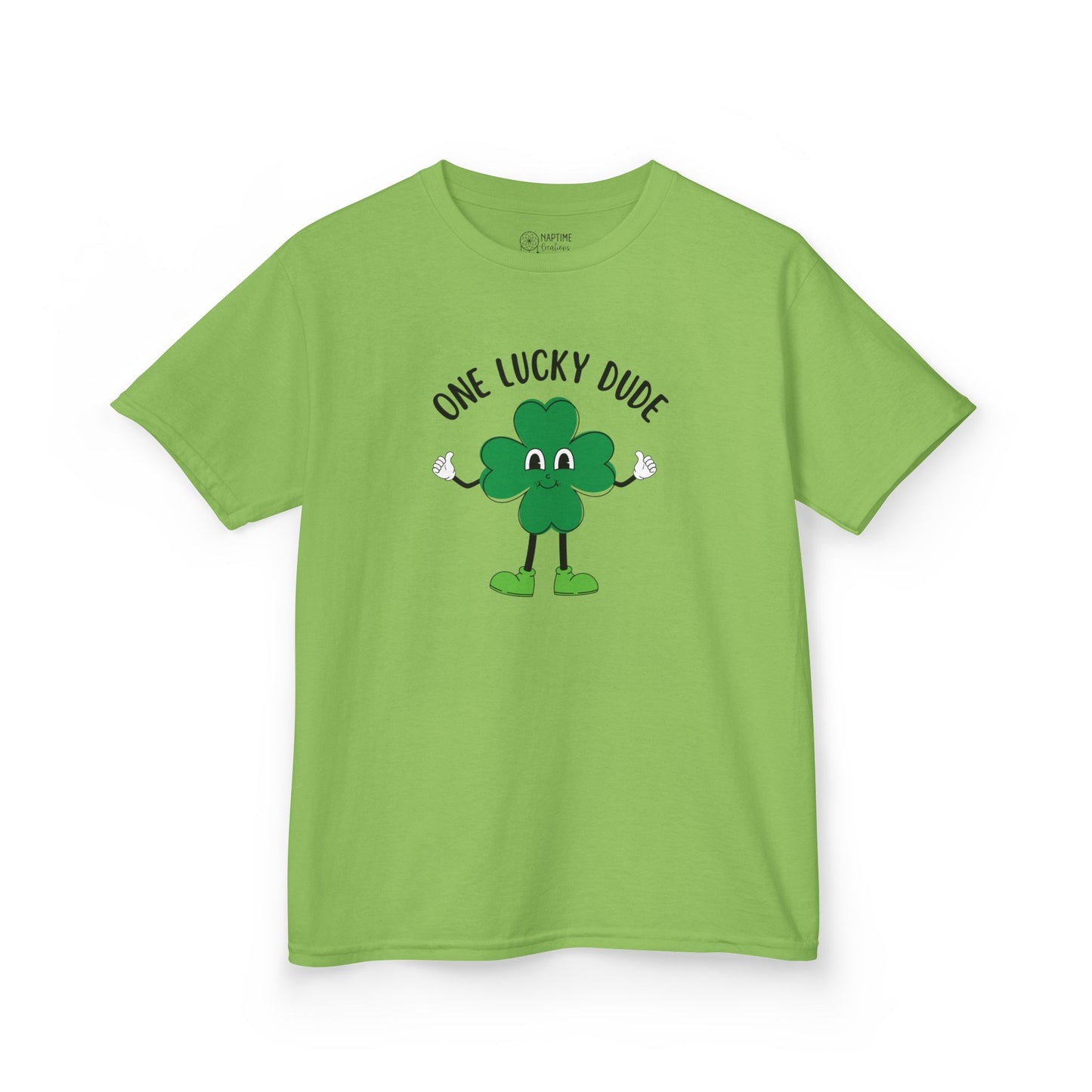 One Lucky Dude Kids Tee - Fun St. Patrick's Day Shirt for Boys