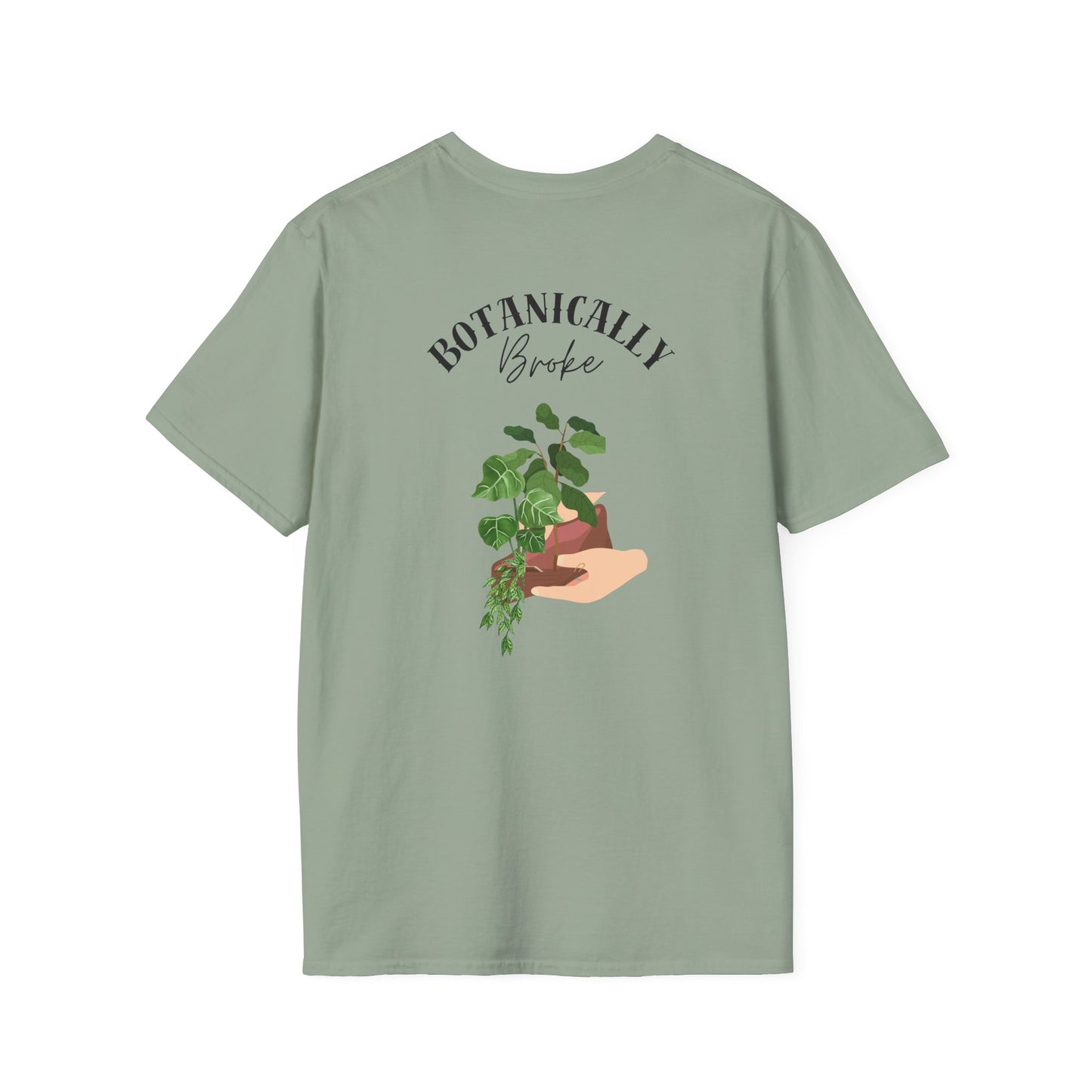 Squirrelly Foliage Botanically Broke T-Shirt