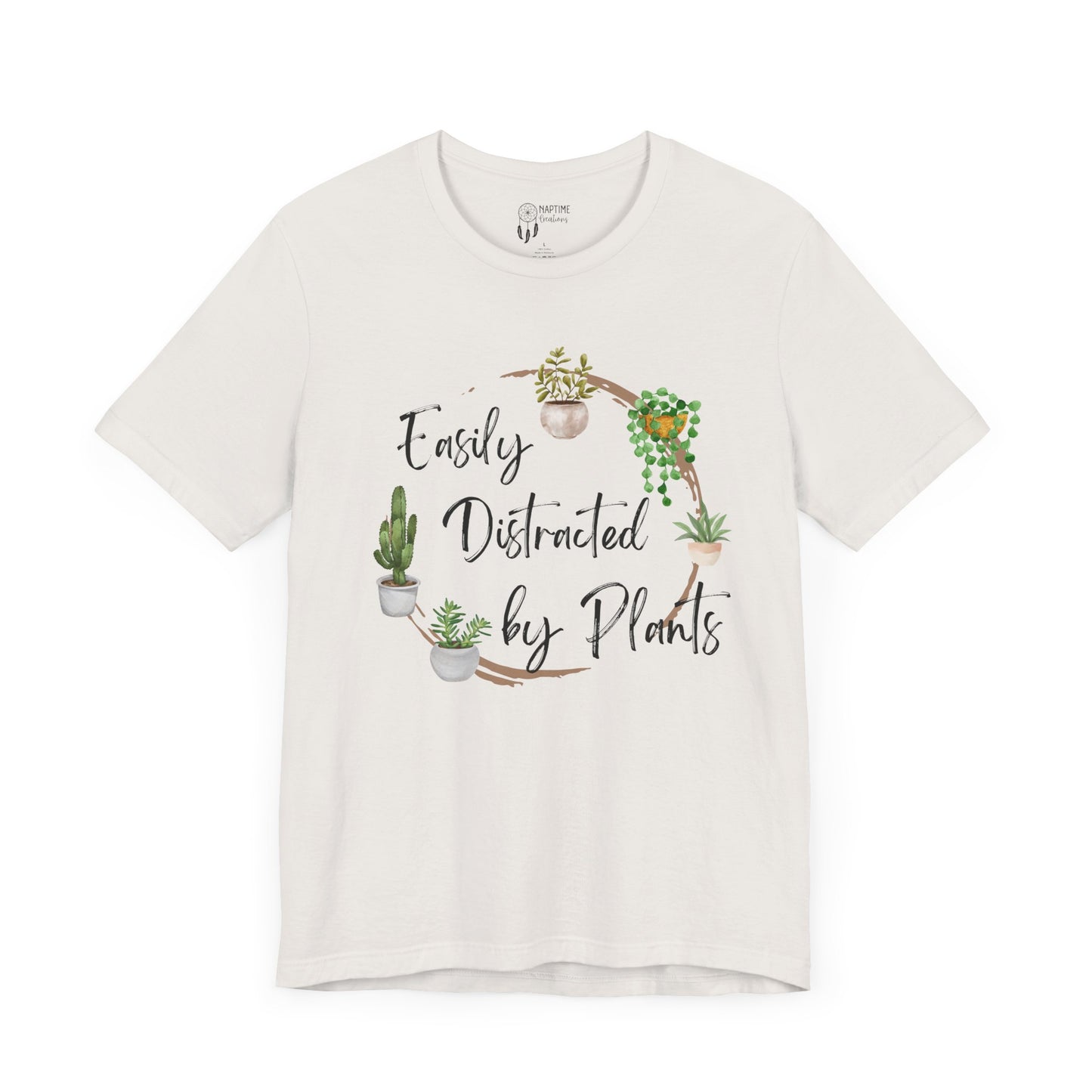 Easily Distracted by Plants Unisex Tee - Perfect for Plant Lovers