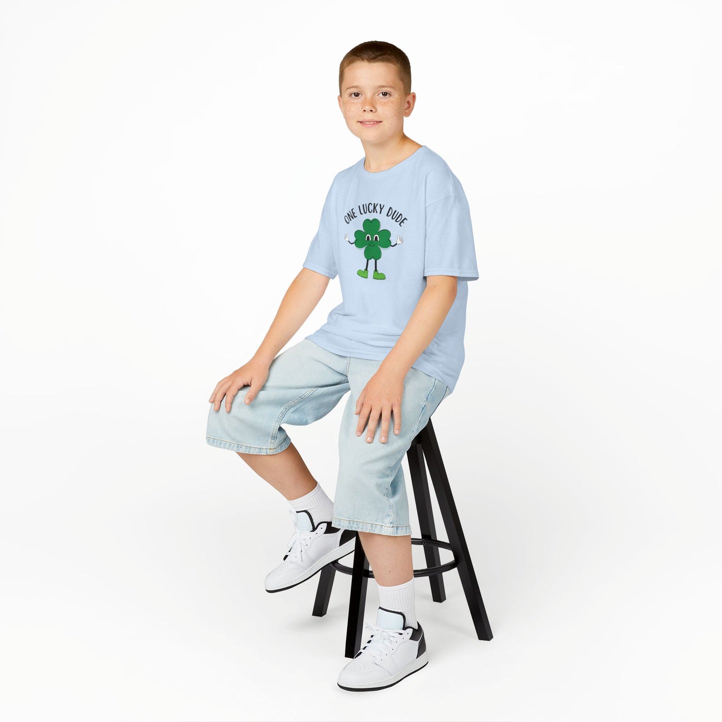 One Lucky Dude Kids Tee - Fun St. Patrick's Day Shirt for Boys