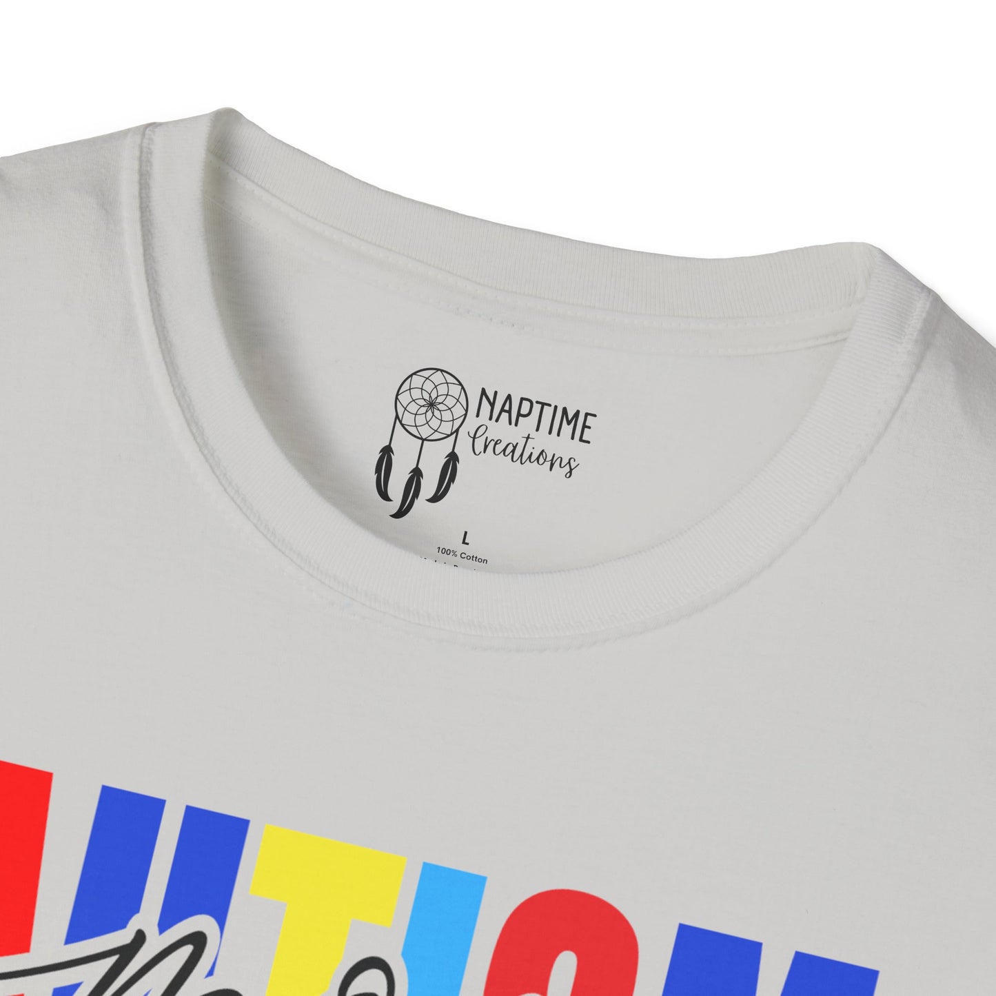 Autism Mom Unisex Softstyle T-Shirt - Support & Celebrate Awareness
