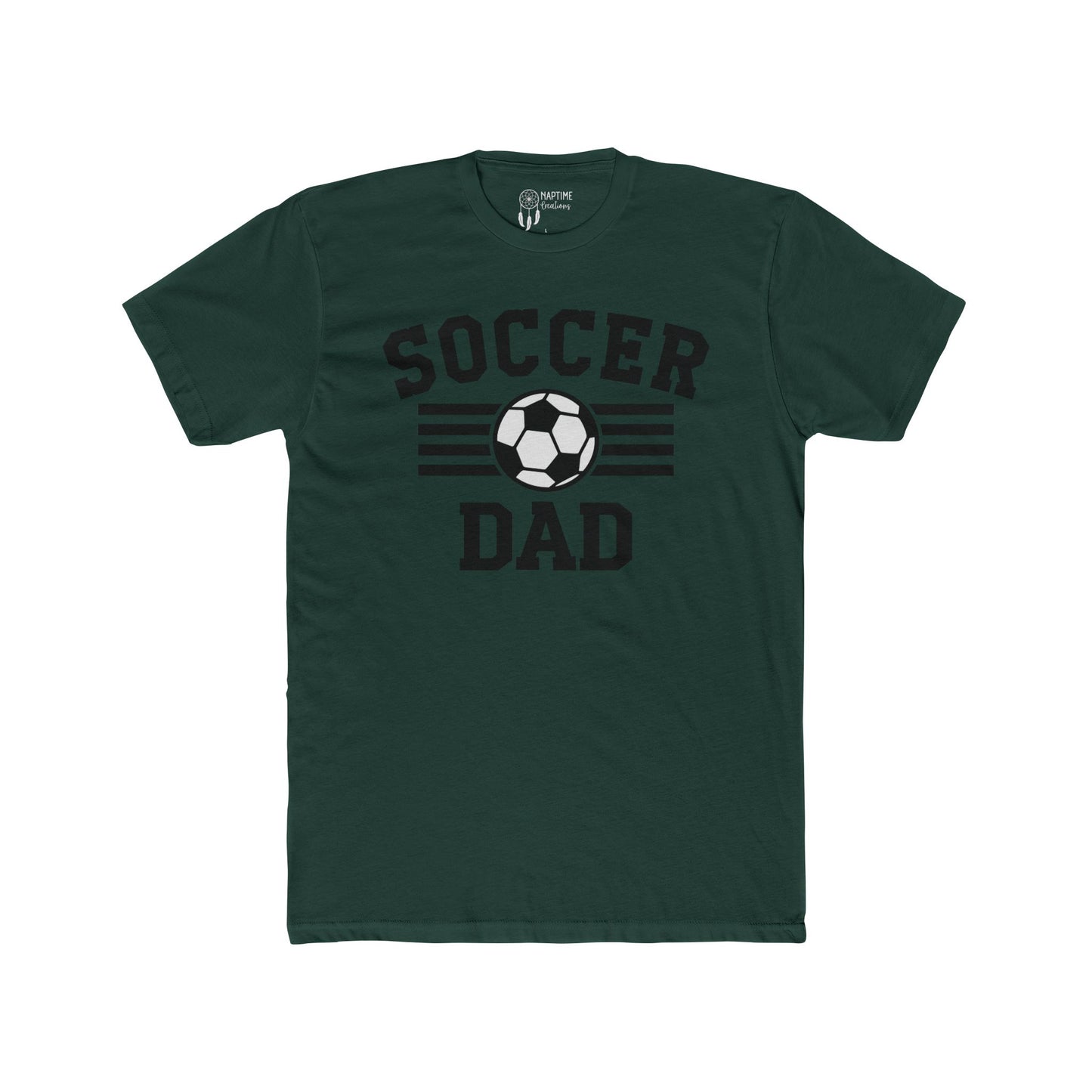 Soccer Dad Unisex Cotton Crew Tee - Perfect Gift for Soccer Enthusiasts