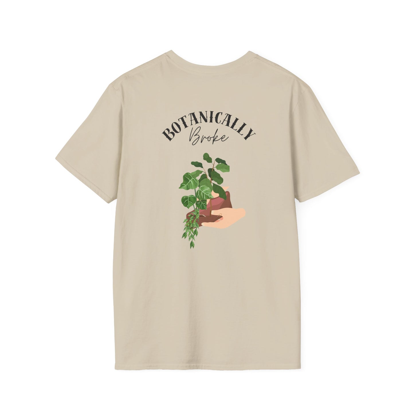 Squirrelly Foliage Botanically Broke T-Shirt