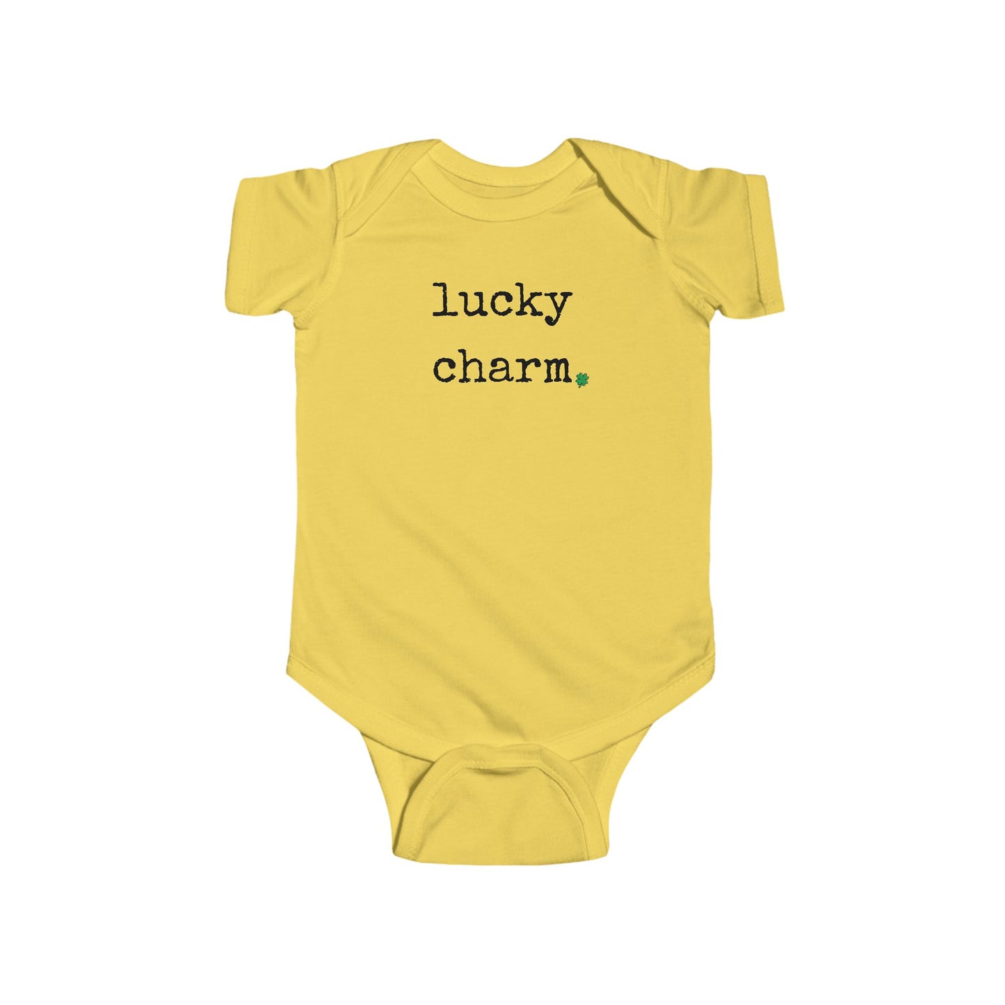 Lucky Charm Infant Bodysuit - Adorable Baby Clothes for Newborns