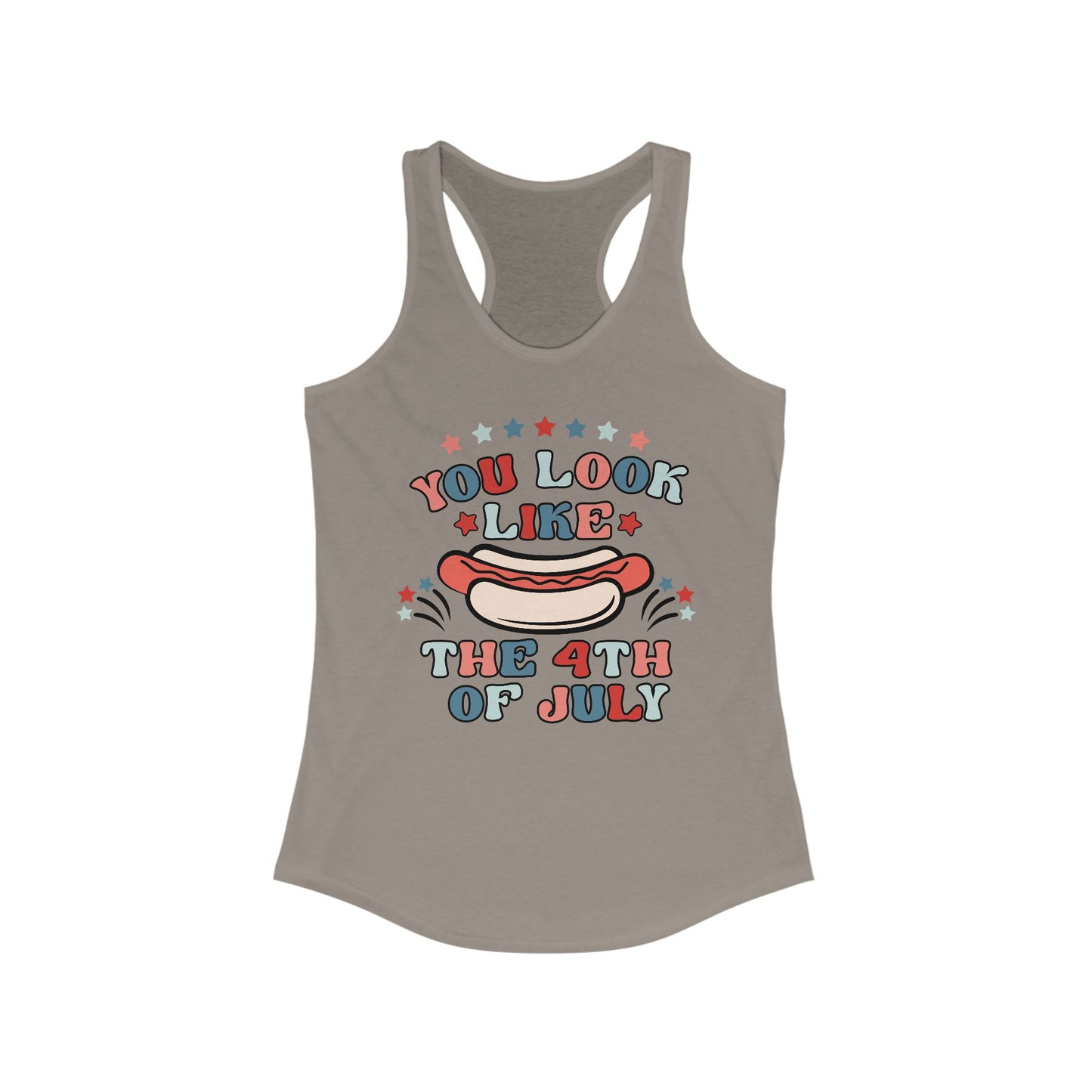 Funny 4th of July Women's Tank Top - 'You Look Like the 4th of July'