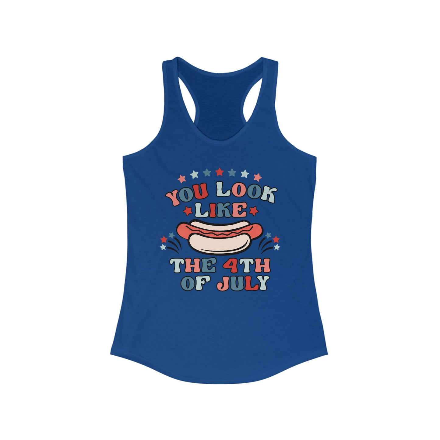 Funny 4th of July Women's Tank Top - 'You Look Like the 4th of July'