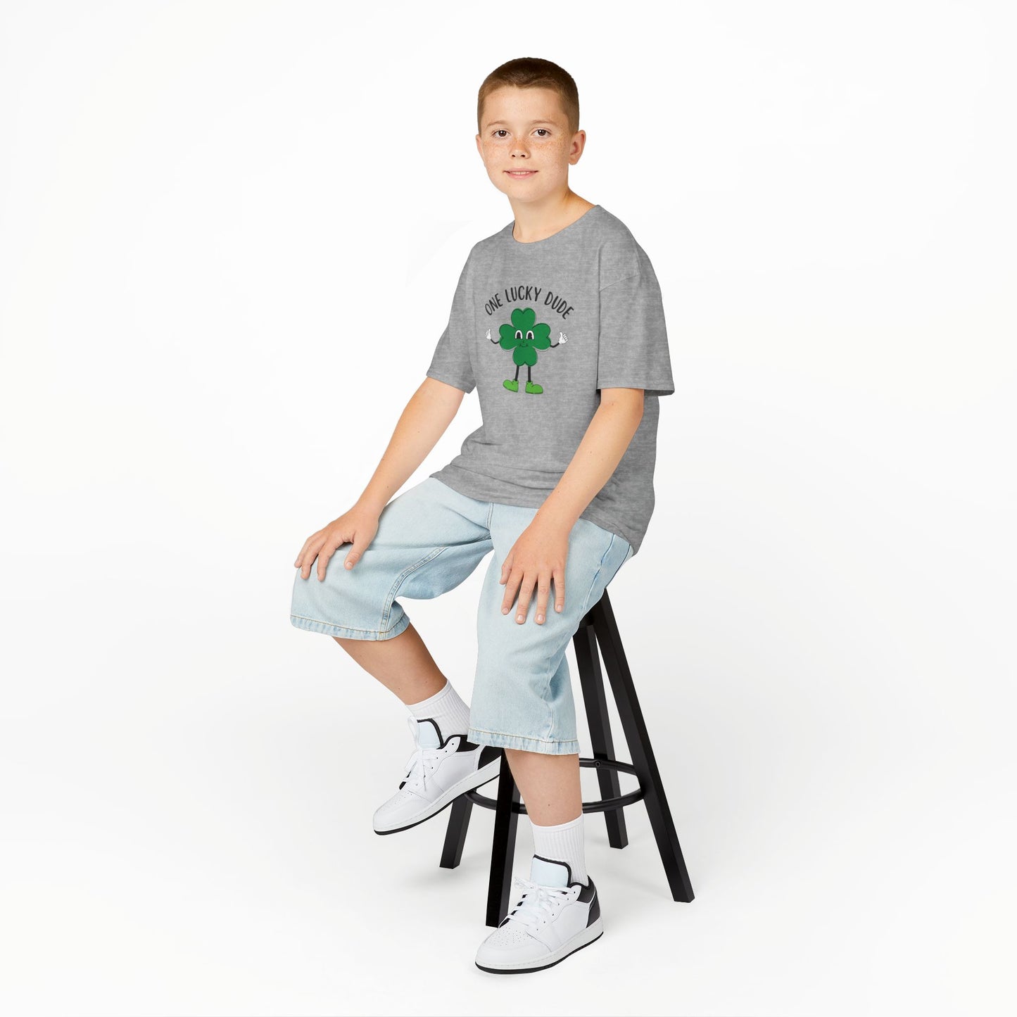 One Lucky Dude Kids Tee - Fun St. Patrick's Day Shirt for Boys