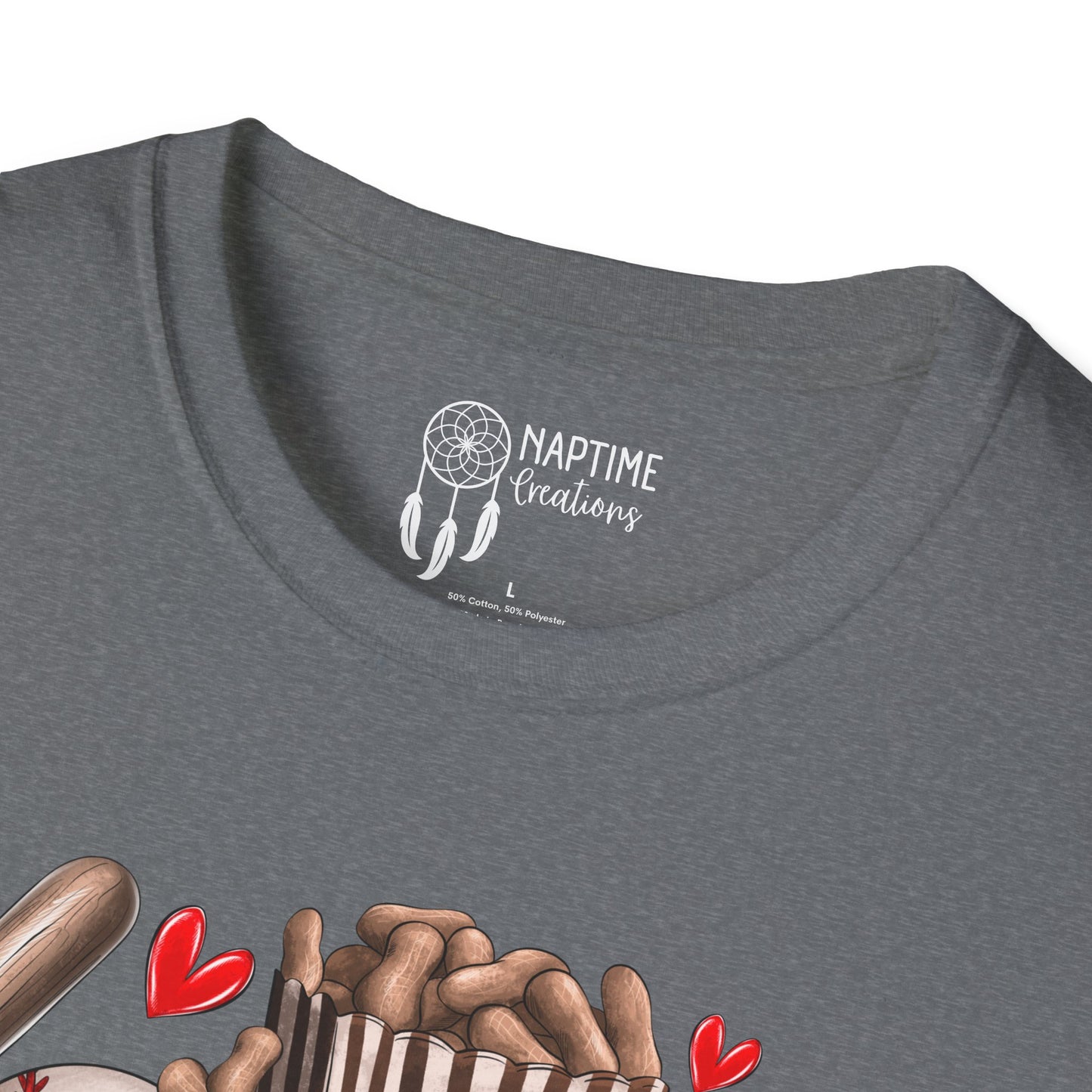 Cute Baseball Season T-Shirt - 'Tis The Season for Peanuts & Cracker Jacks