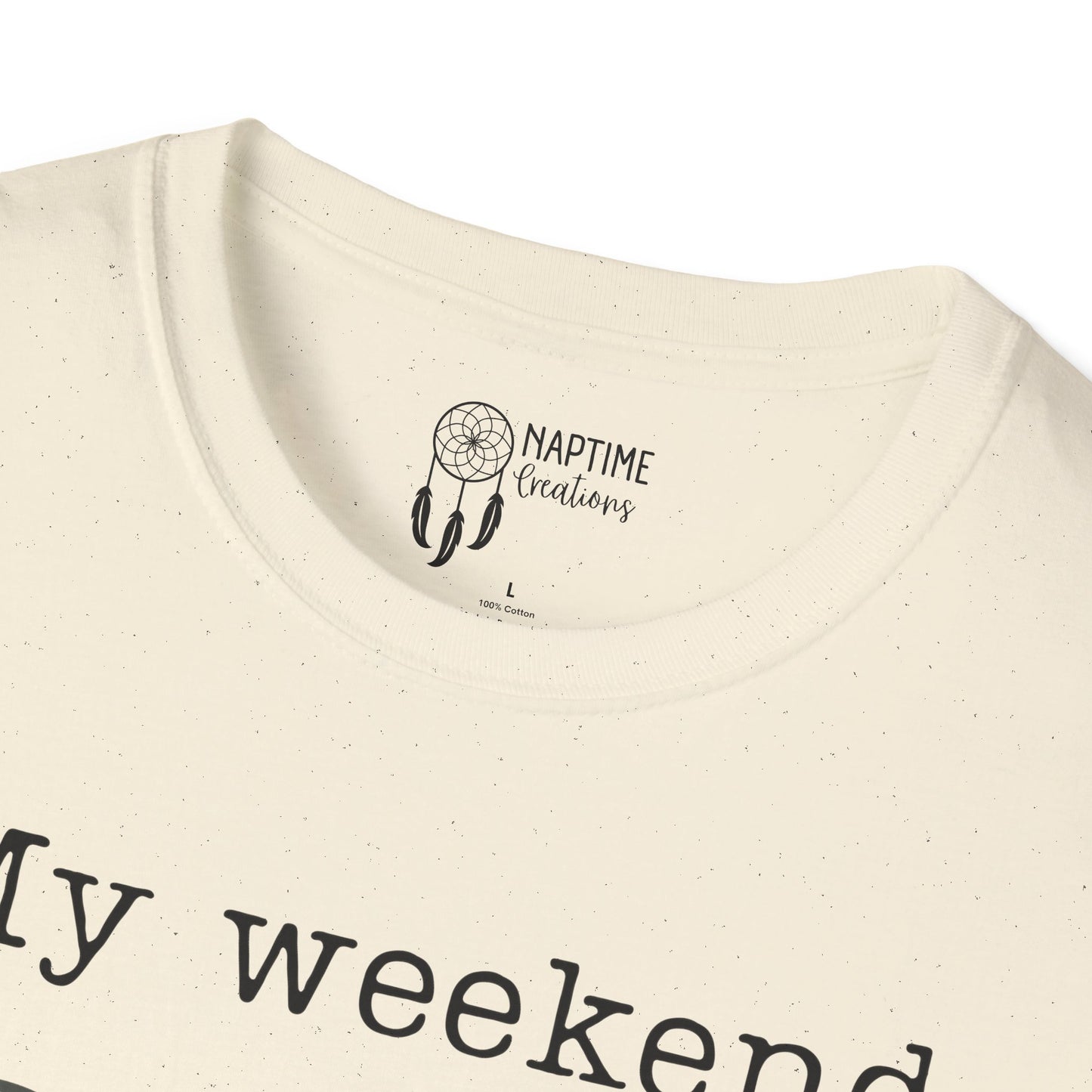My Weekend is Booked Unisex Softstyle T-Shirt - Perfect for Book Lovers