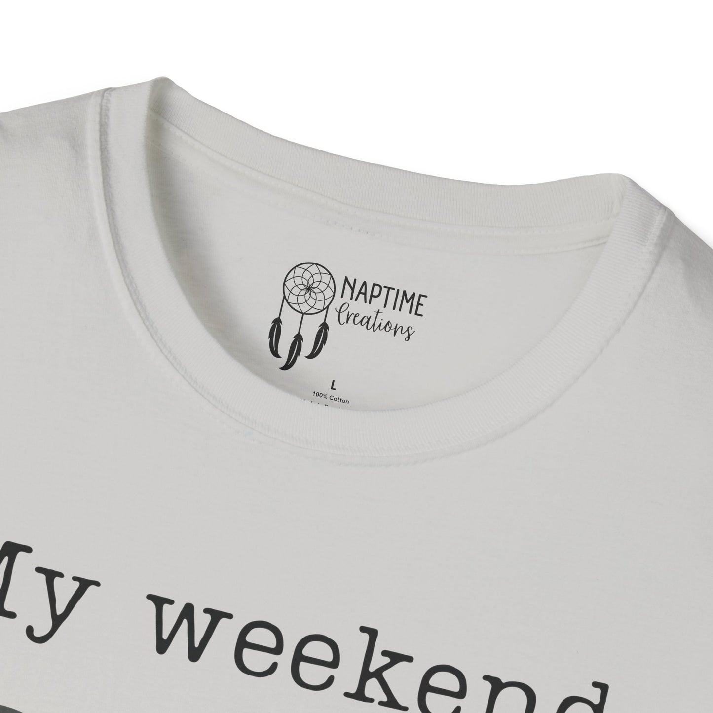 My Weekend is Booked Unisex Softstyle T-Shirt - Perfect for Book Lovers