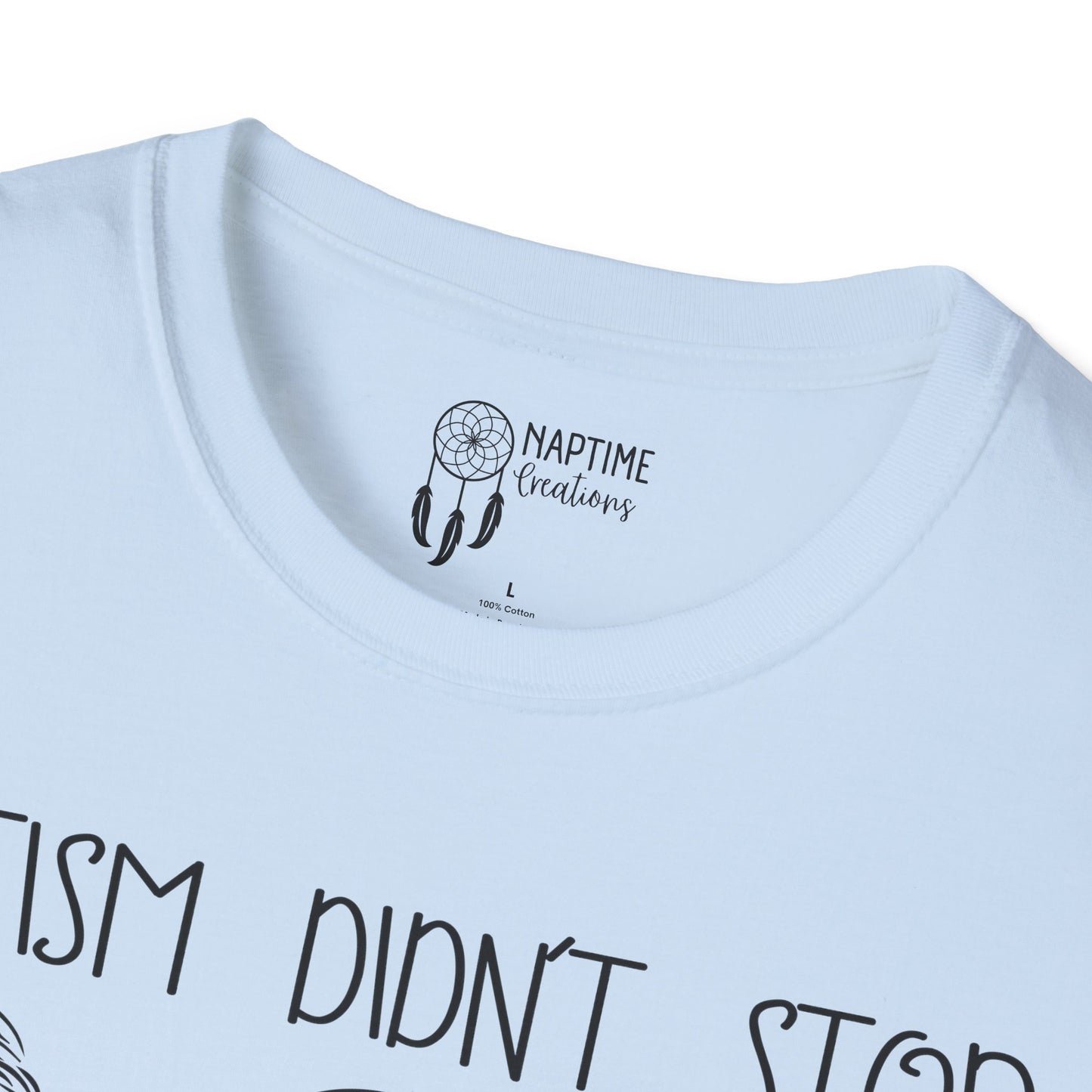 Autism Awareness Unisex Softstyle T-Shirt | Einstein, Mozart, Newton Design