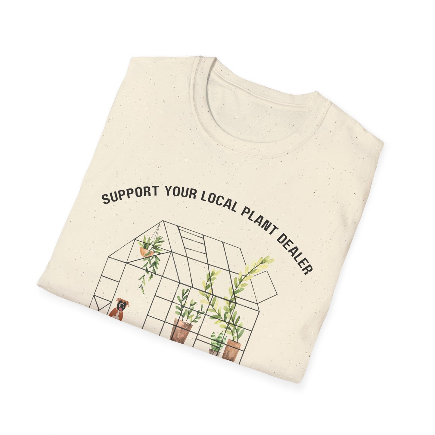 Squirrelly Foliage Support Your Local Plant Dealer T-Shirt