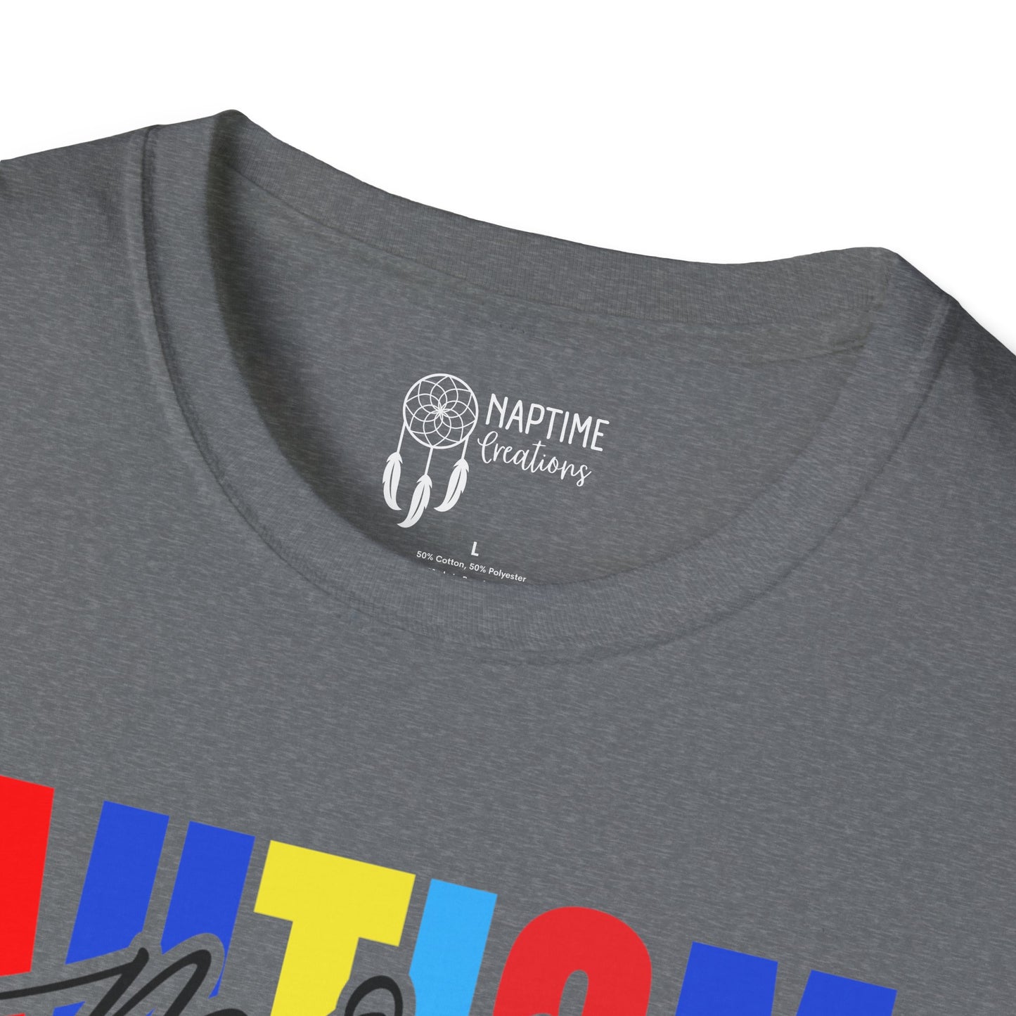 Autism Mom Unisex Softstyle T-Shirt - Support & Celebrate Awareness