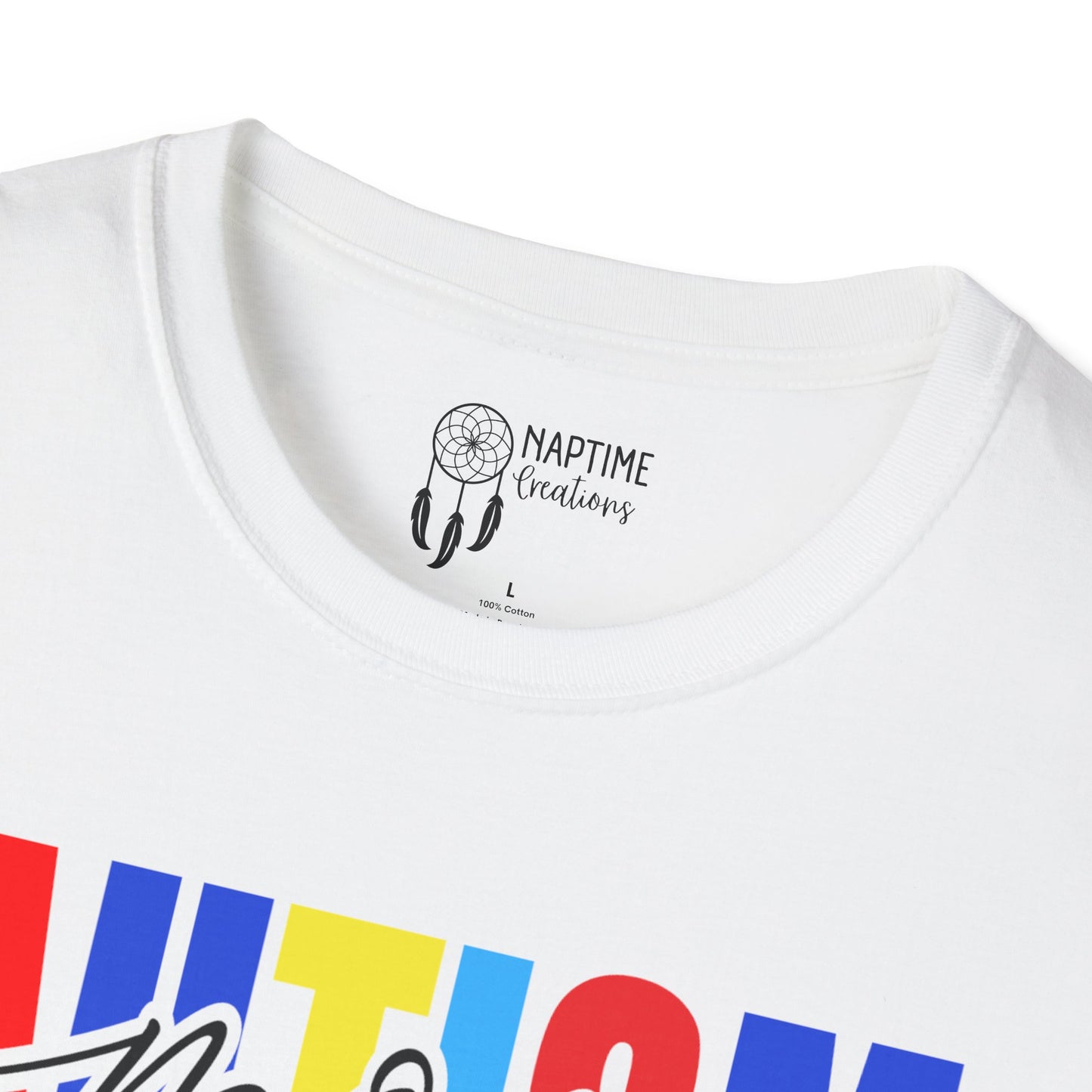 Autism Mom Unisex Softstyle T-Shirt - Support & Celebrate Awareness