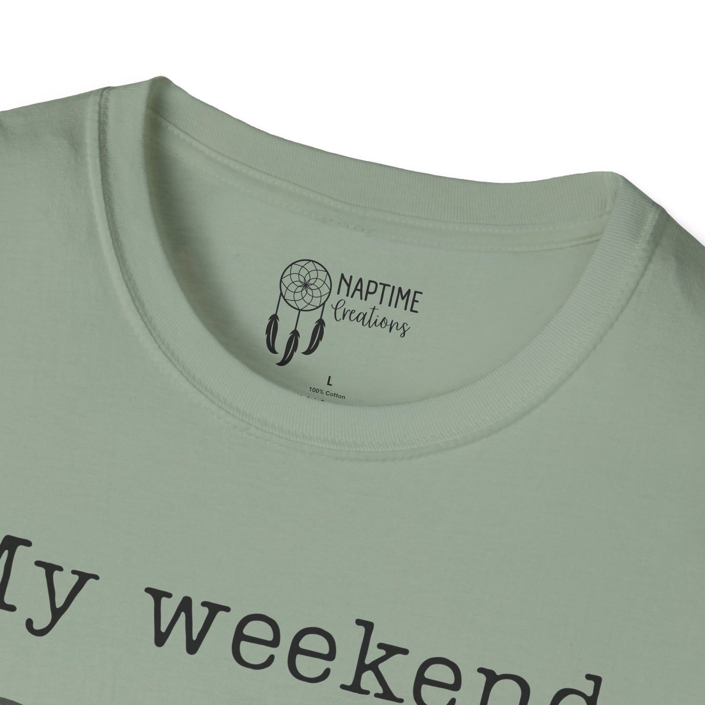 My Weekend is Booked Unisex Softstyle T-Shirt - Perfect for Book Lovers