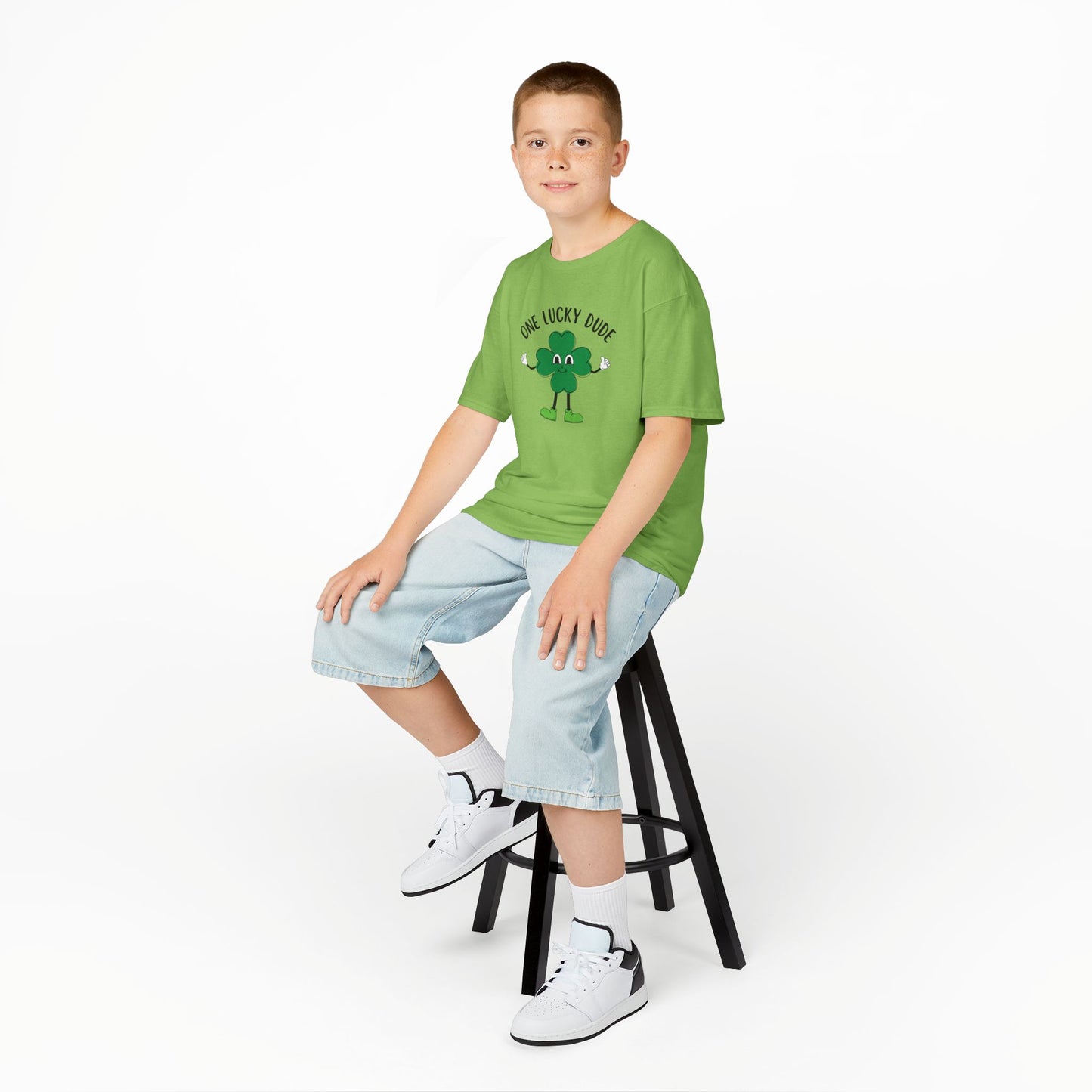 One Lucky Dude Kids Tee - Fun St. Patrick's Day Shirt for Boys