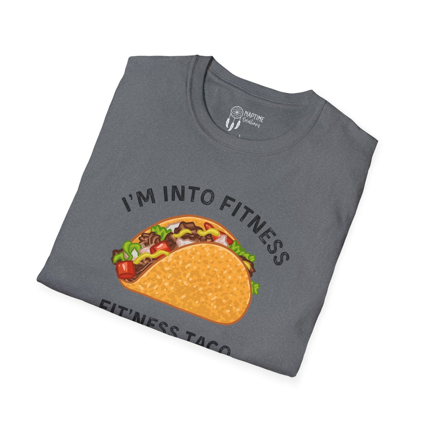 Funny Taco Fitness Unisex T-Shirt - Perfect for Foodies and Gym Enthusiasts