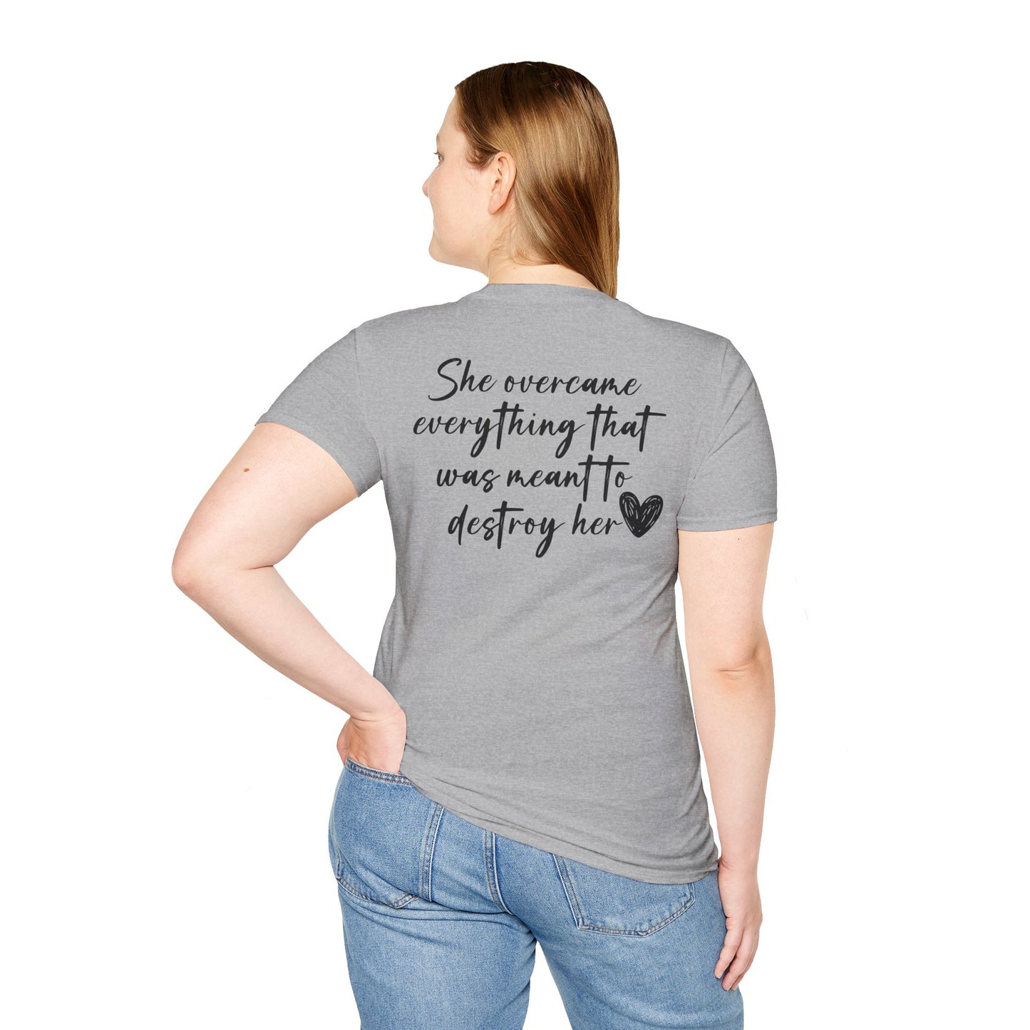 Empowering Unisex T-Shirt - "powHERful" & Inspirational Quote