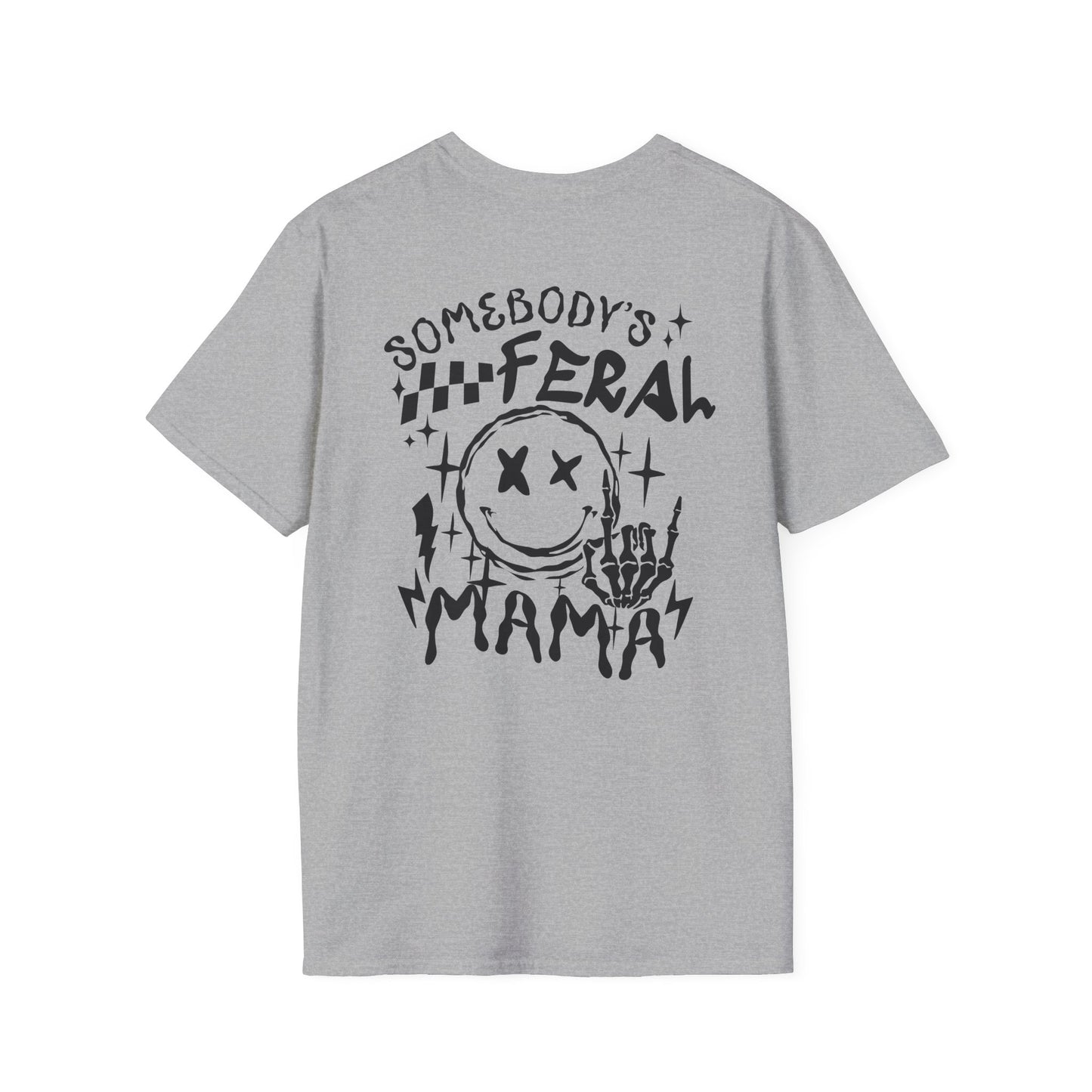 Feral Mama Unisex Softstyle T-Shirt