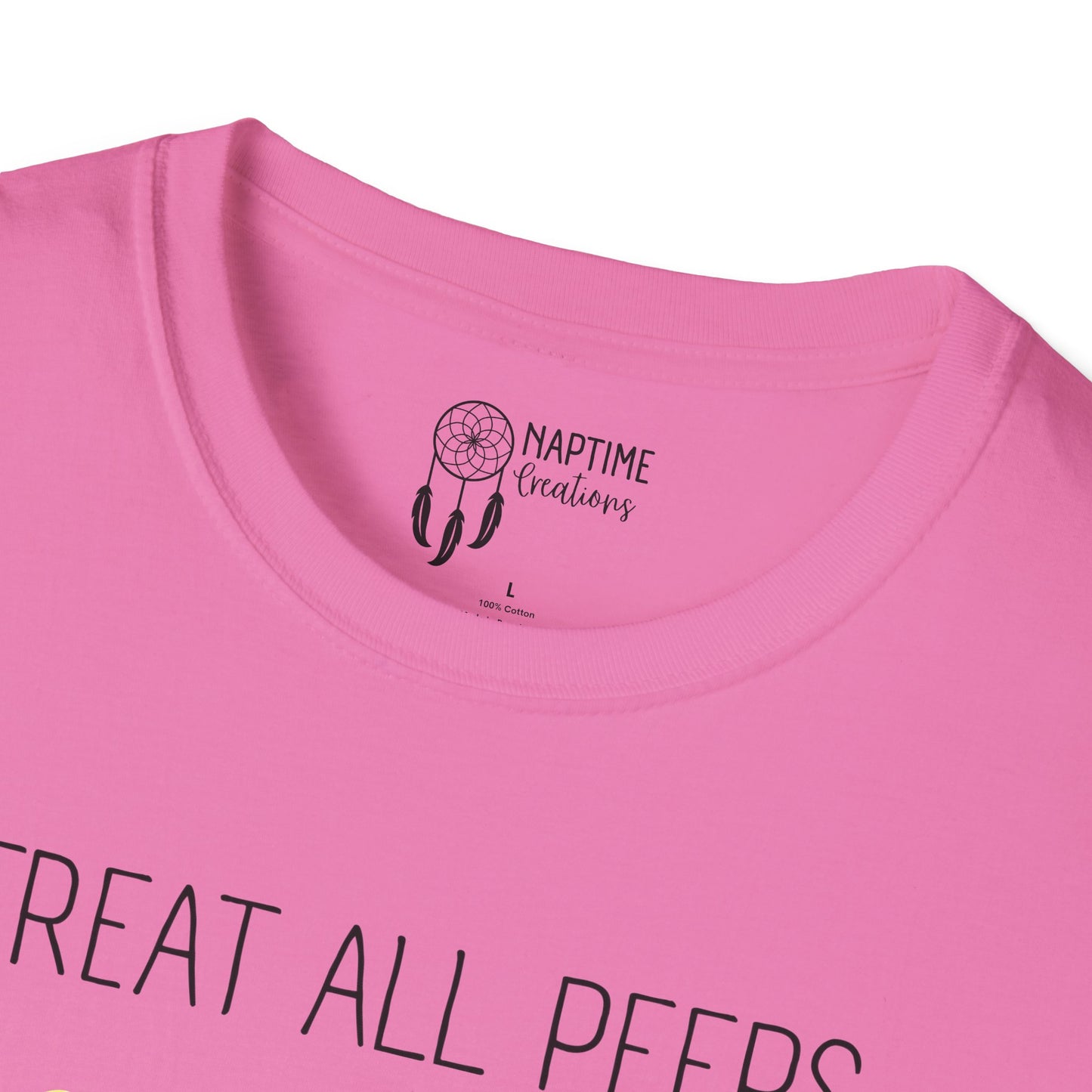 Treat All Peeps with Kindness Unisex T-Shirt – Cute Easter Tee for Spring Celebrations