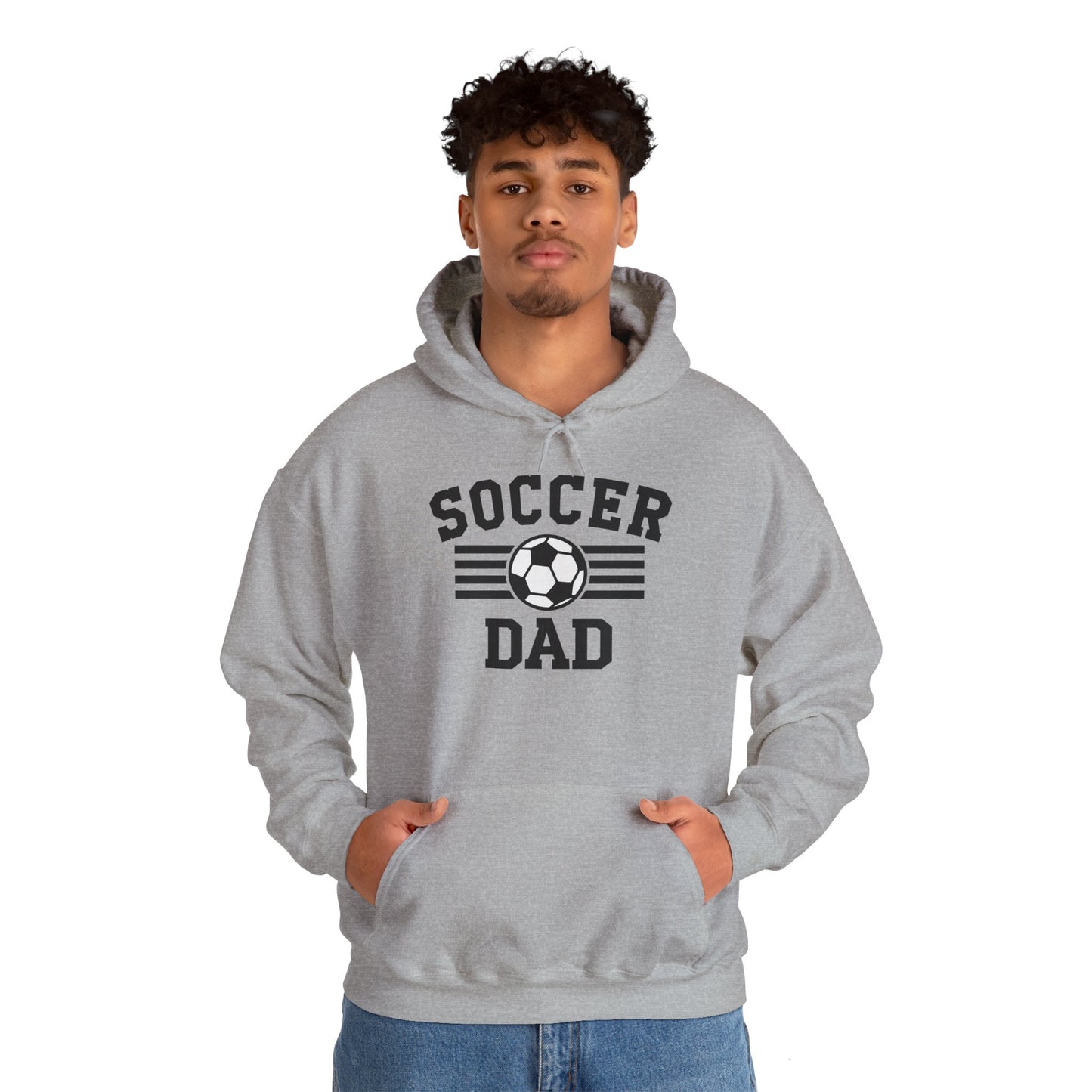 Soccer Dad Unisex Heavy Blend™ Hooded Sweatshirt - Perfect Gift for Soccer Lovers