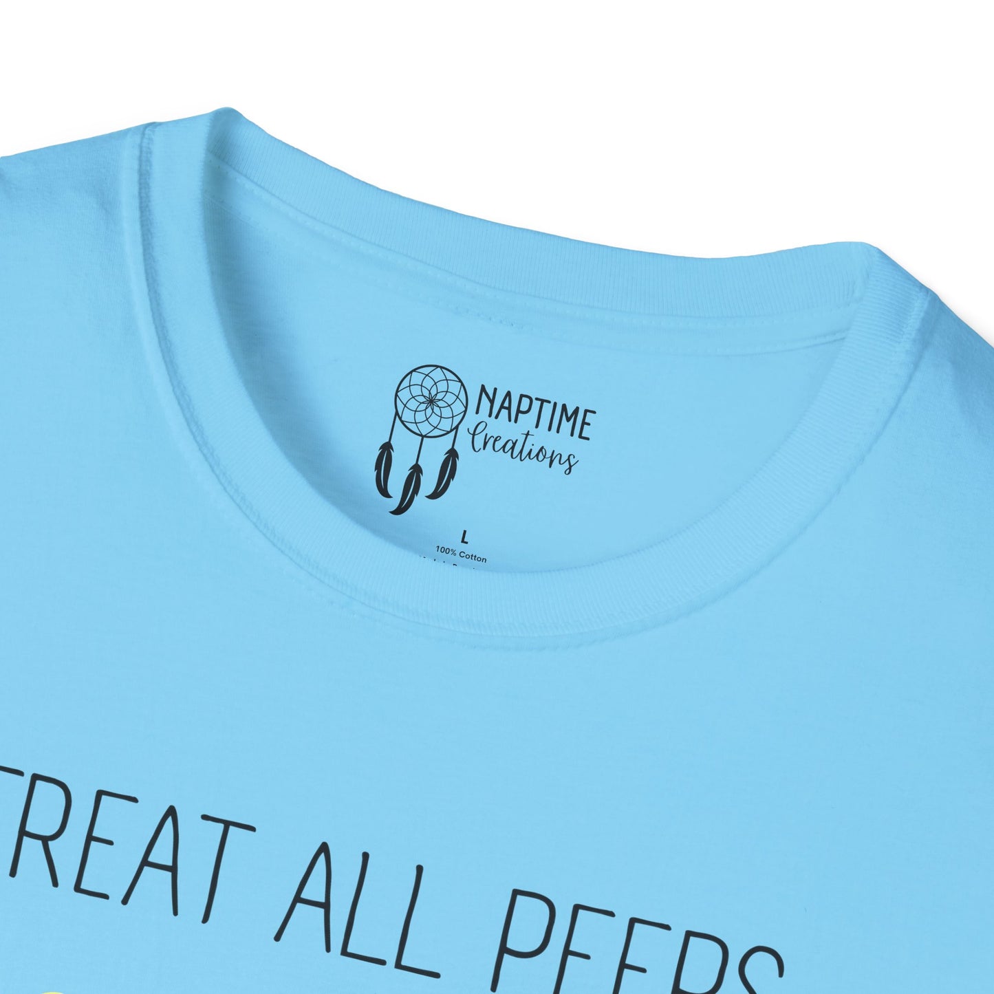 Treat All Peeps with Kindness Unisex T-Shirt – Cute Easter Tee for Spring Celebrations