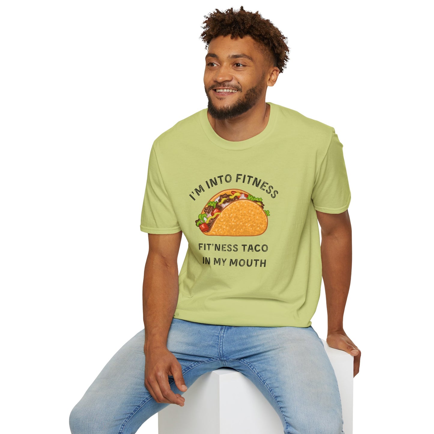 Funny Taco Fitness Unisex T-Shirt - Perfect for Foodies and Gym Enthusiasts