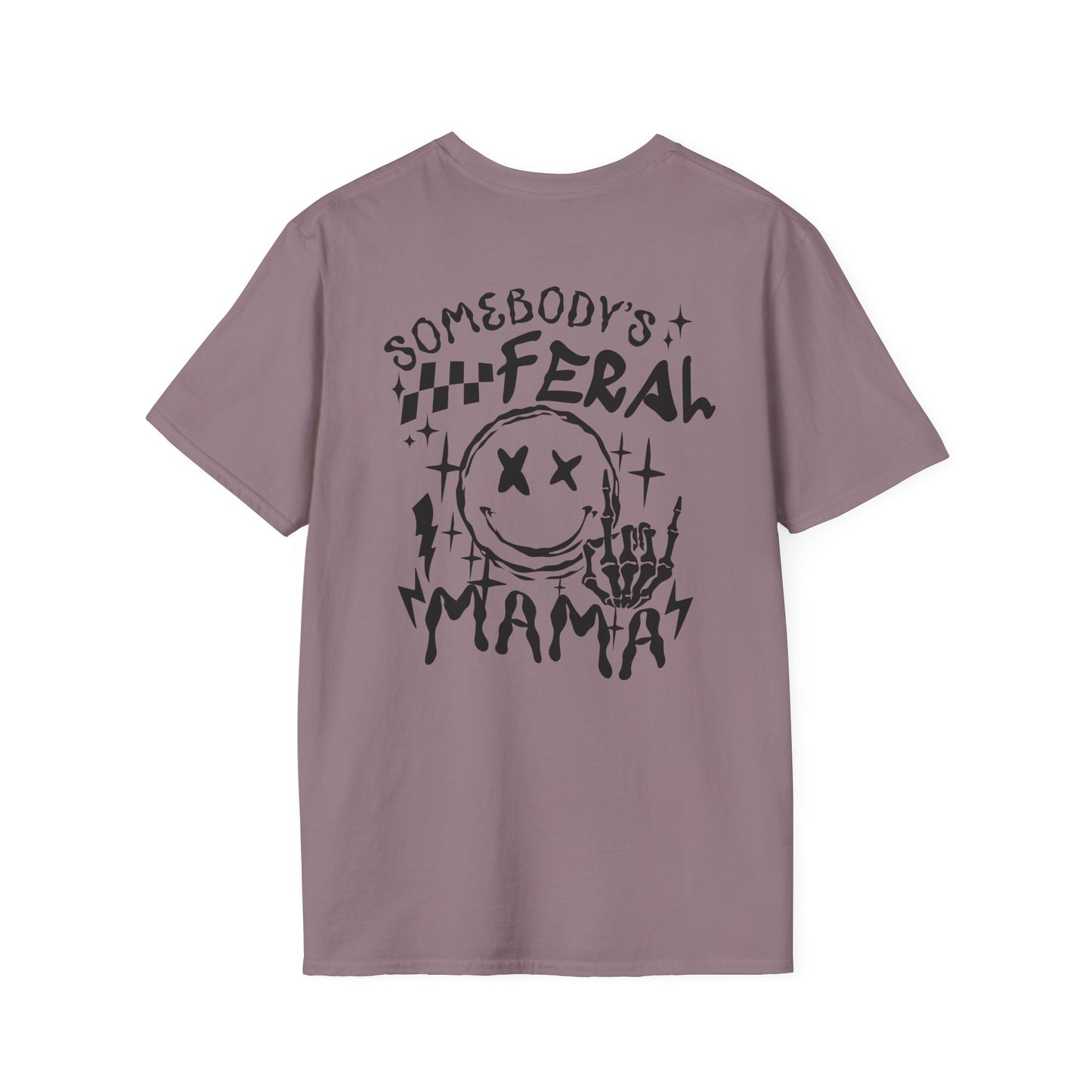 Feral Mama Unisex Softstyle T-Shirt