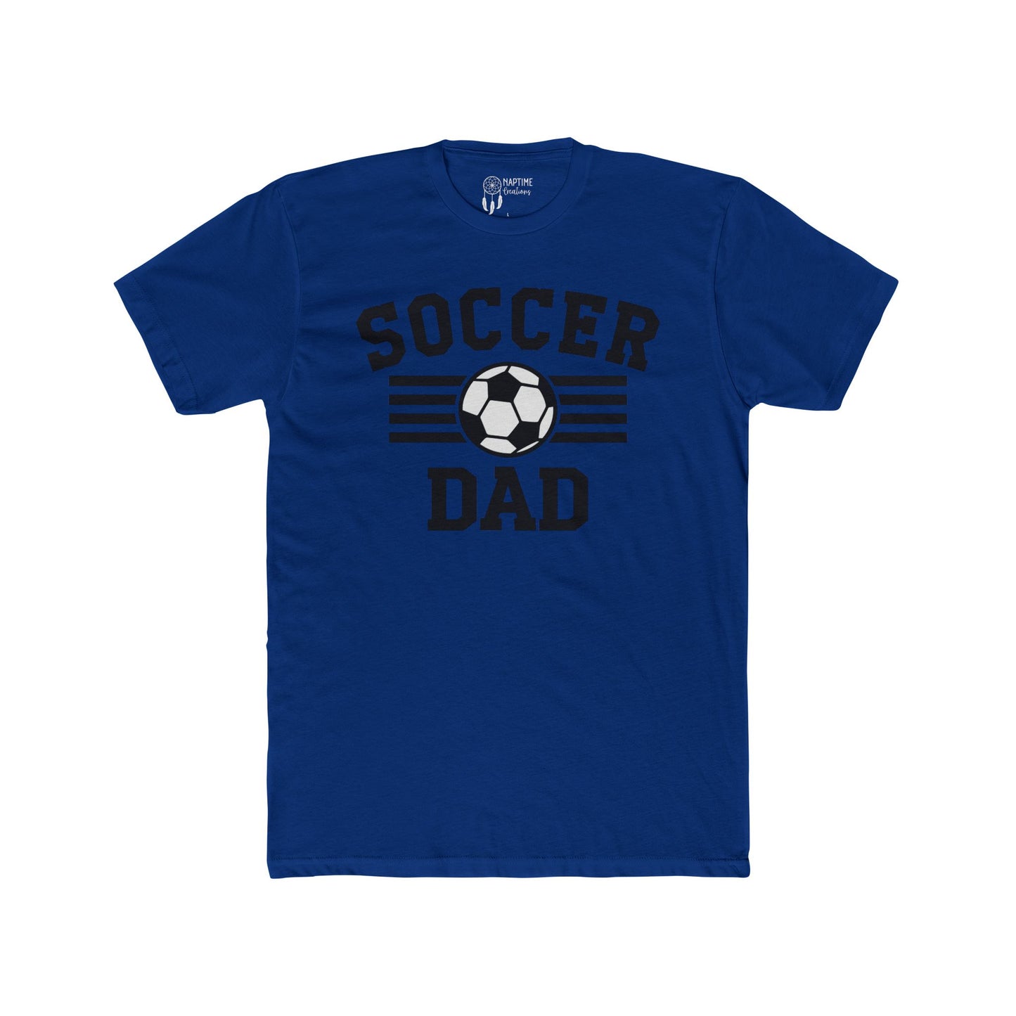Soccer Dad Unisex Cotton Crew Tee - Perfect Gift for Soccer Enthusiasts