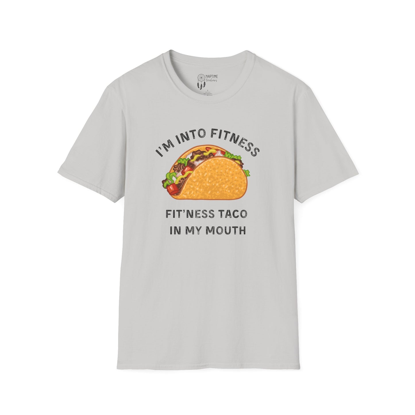 Funny Taco Fitness Unisex T-Shirt - Perfect for Foodies and Gym Enthusiasts