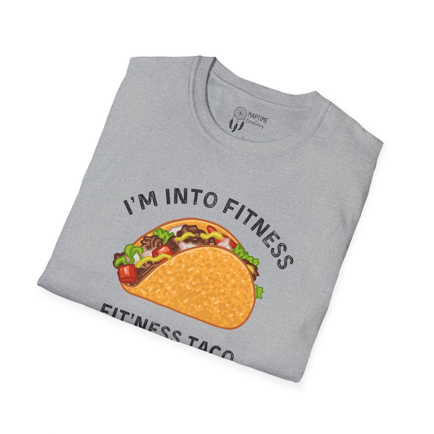 Funny Taco Fitness Unisex T-Shirt - Perfect for Foodies and Gym Enthusiasts