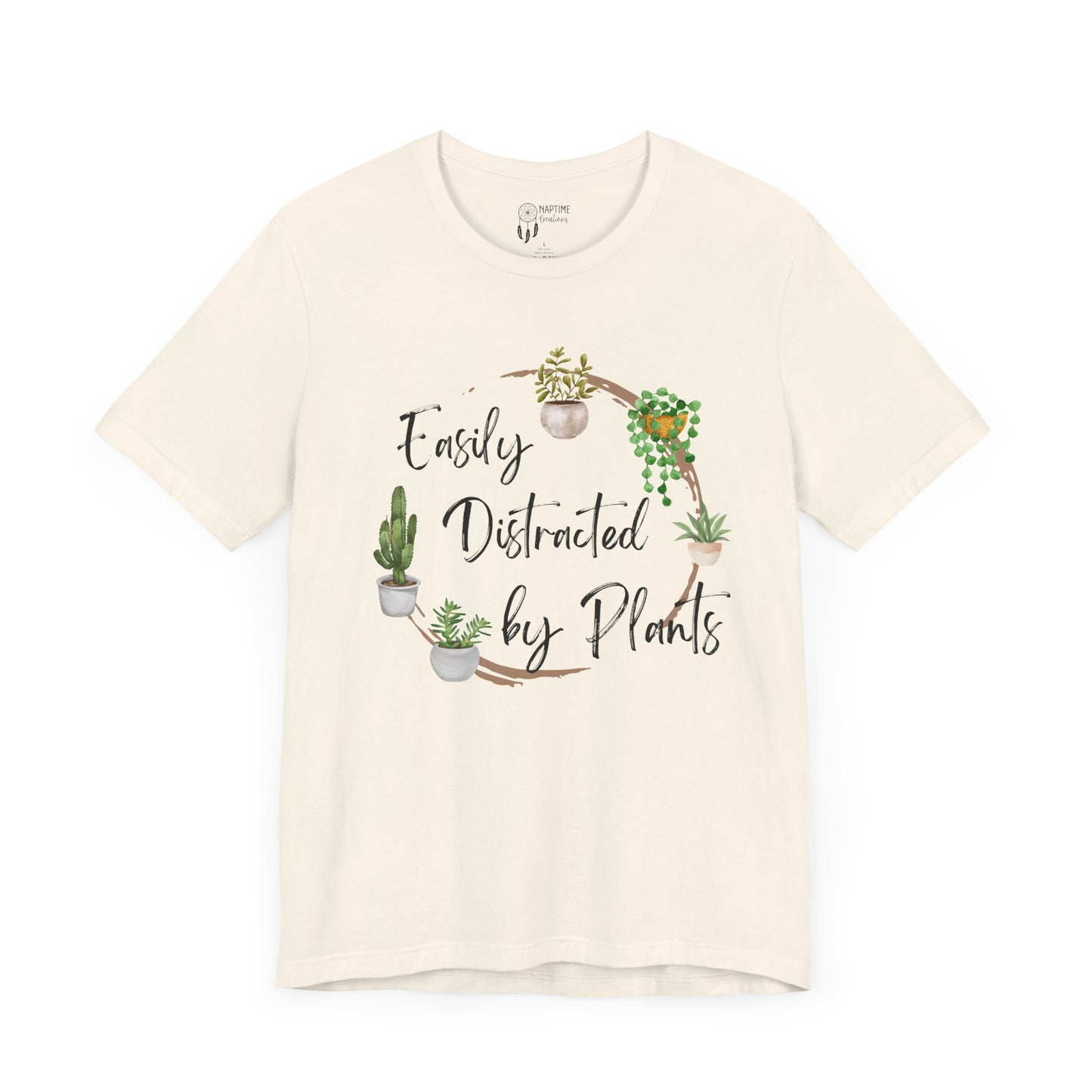 Easily Distracted by Plants Unisex Tee - Perfect for Plant Lovers