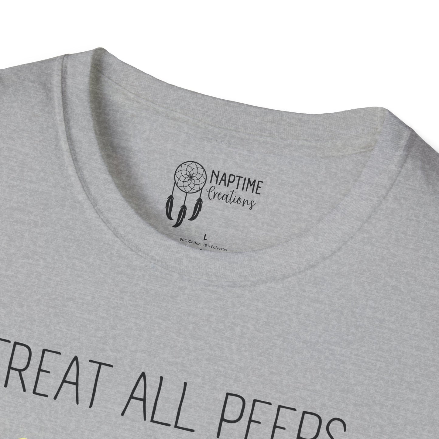 Treat All Peeps with Kindness Unisex T-Shirt – Cute Easter Tee for Spring Celebrations