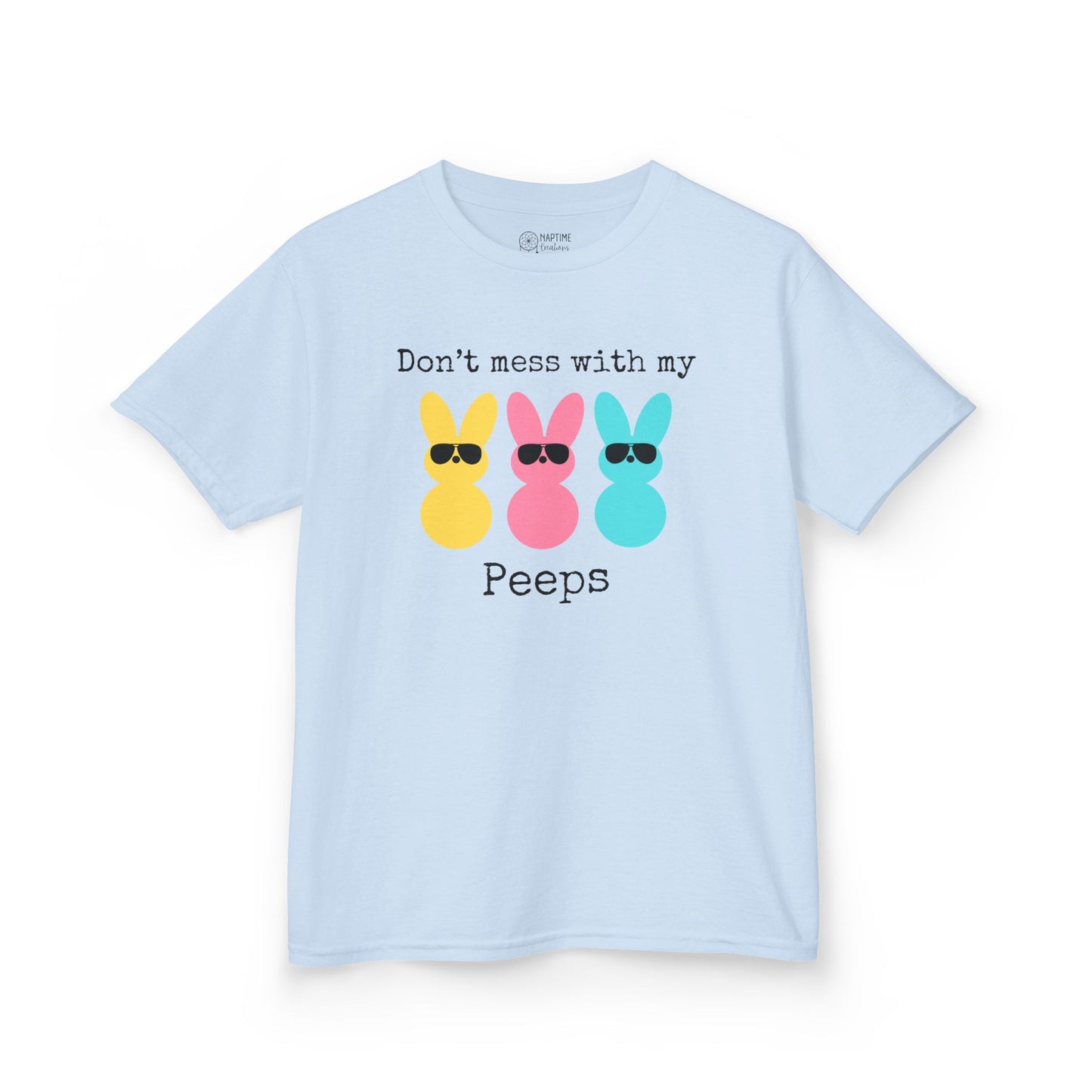 Don’t Mess With My Peeps Kids Heavy Cotton™ Tee l Perfect for Easter