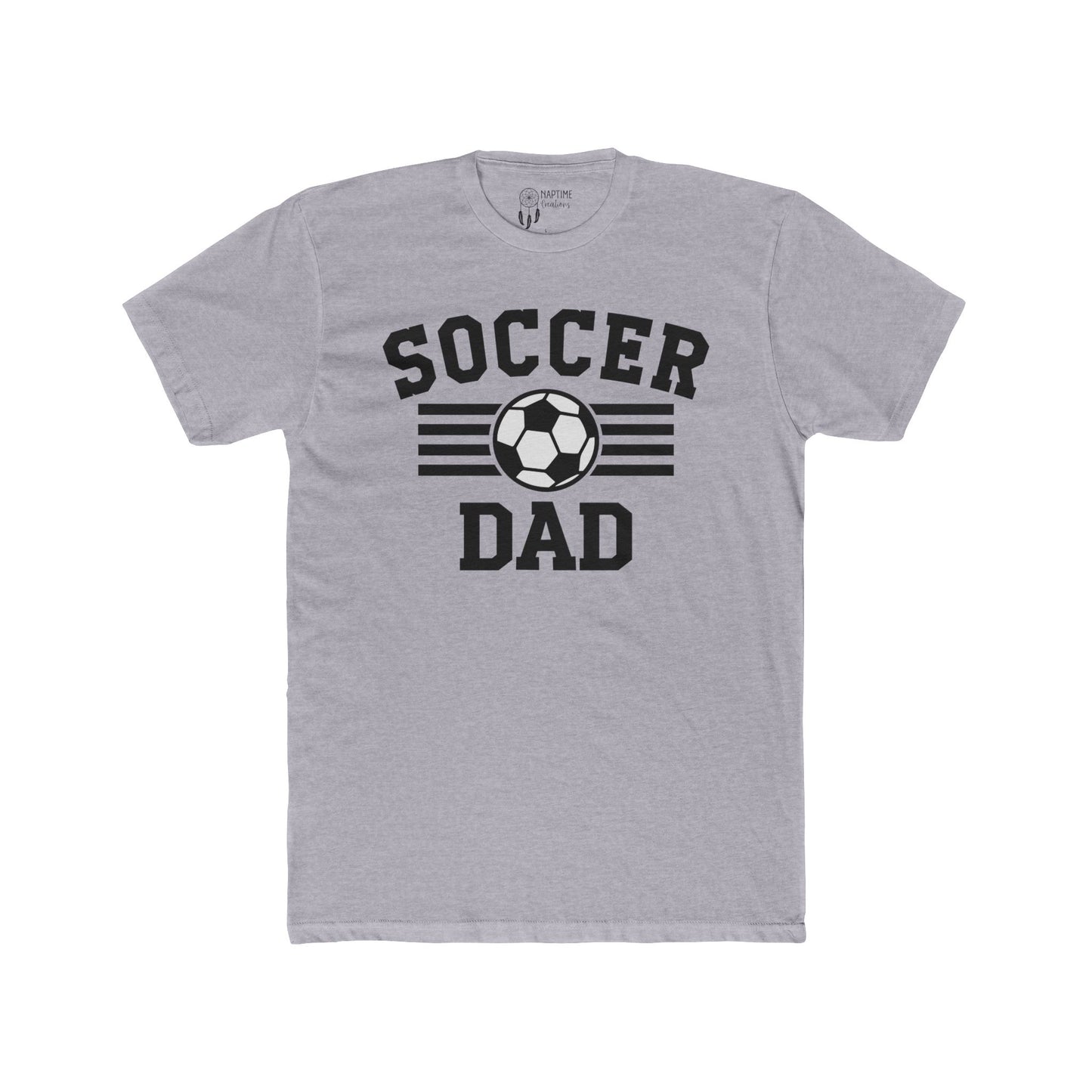 Soccer Dad Unisex Cotton Crew Tee - Perfect Gift for Soccer Enthusiasts