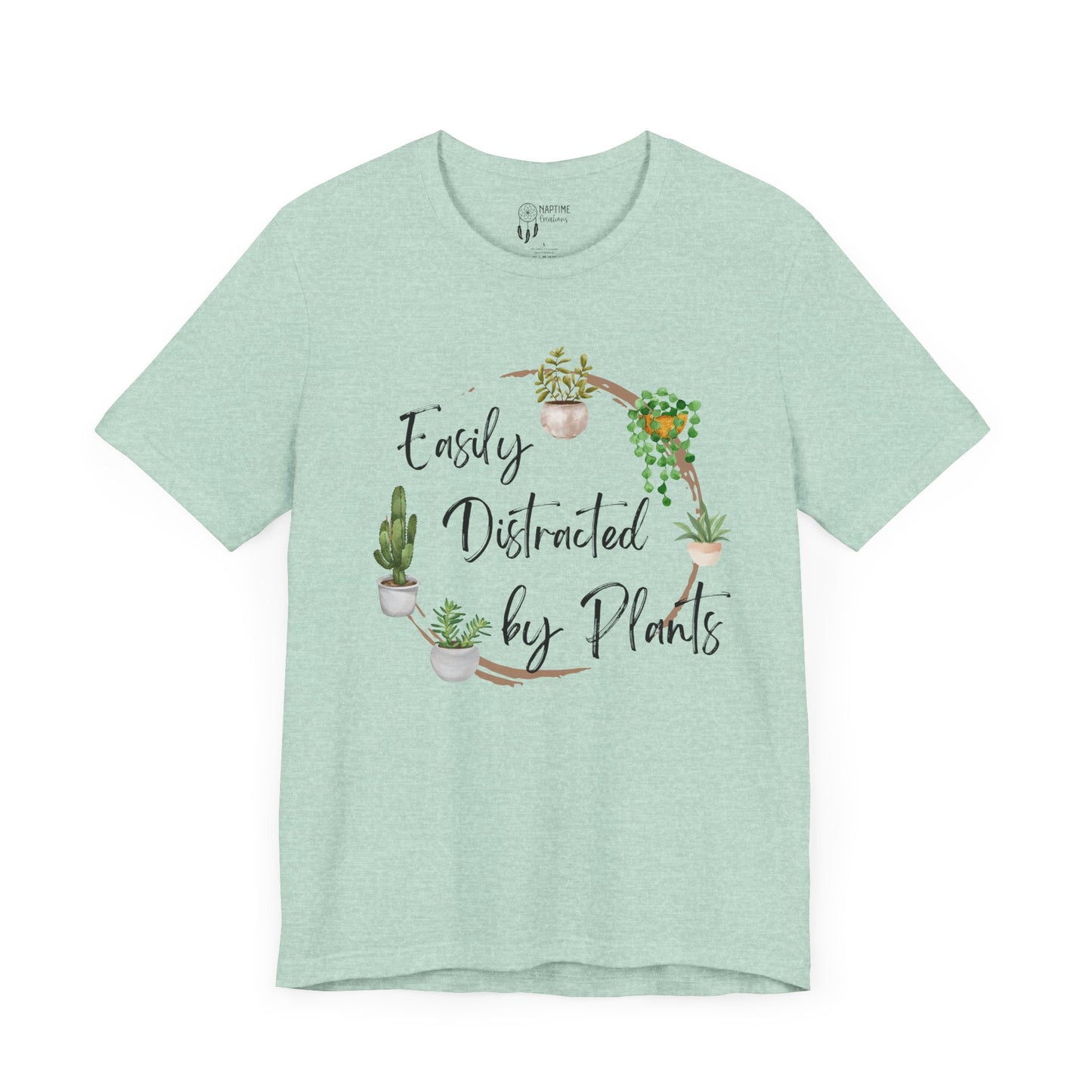 Easily Distracted by Plants Unisex Tee - Perfect for Plant Lovers