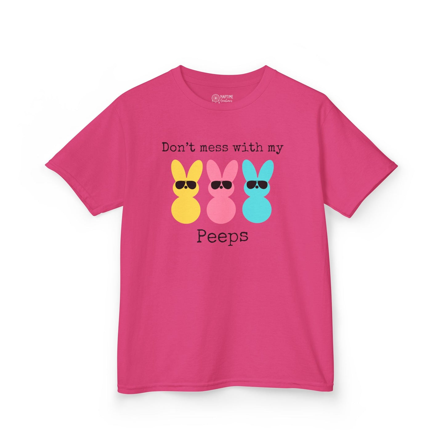 Don’t Mess With My Peeps Kids Heavy Cotton™ Tee l Perfect for Easter