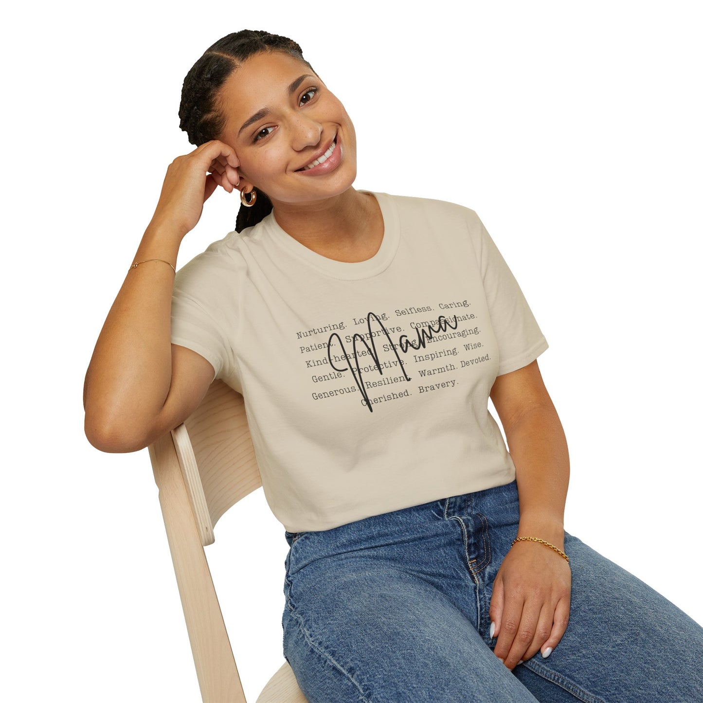 What Makes a Mama T-Shirt - Unisex Softstyle Tee - Perfect Gift for Mother's Day