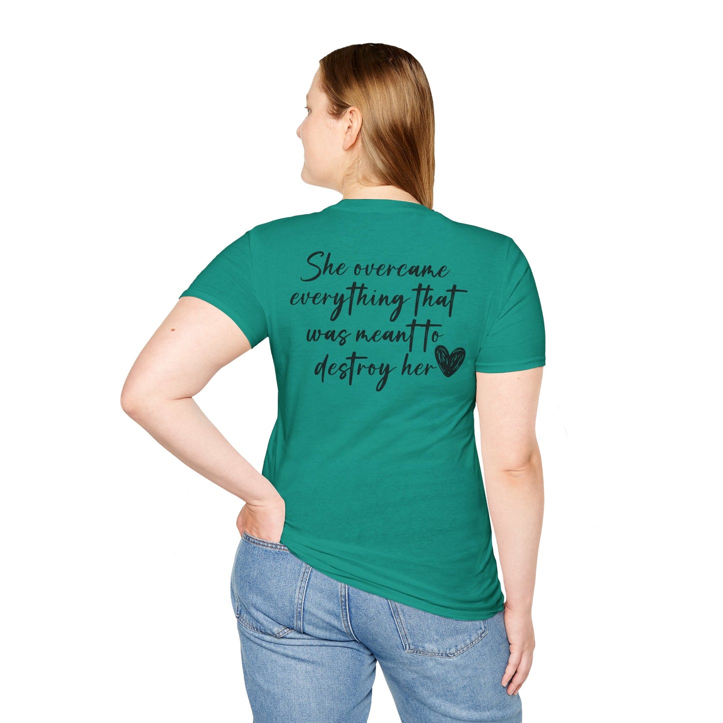 Empowering Unisex T-Shirt - "powHERful" & Inspirational Quote