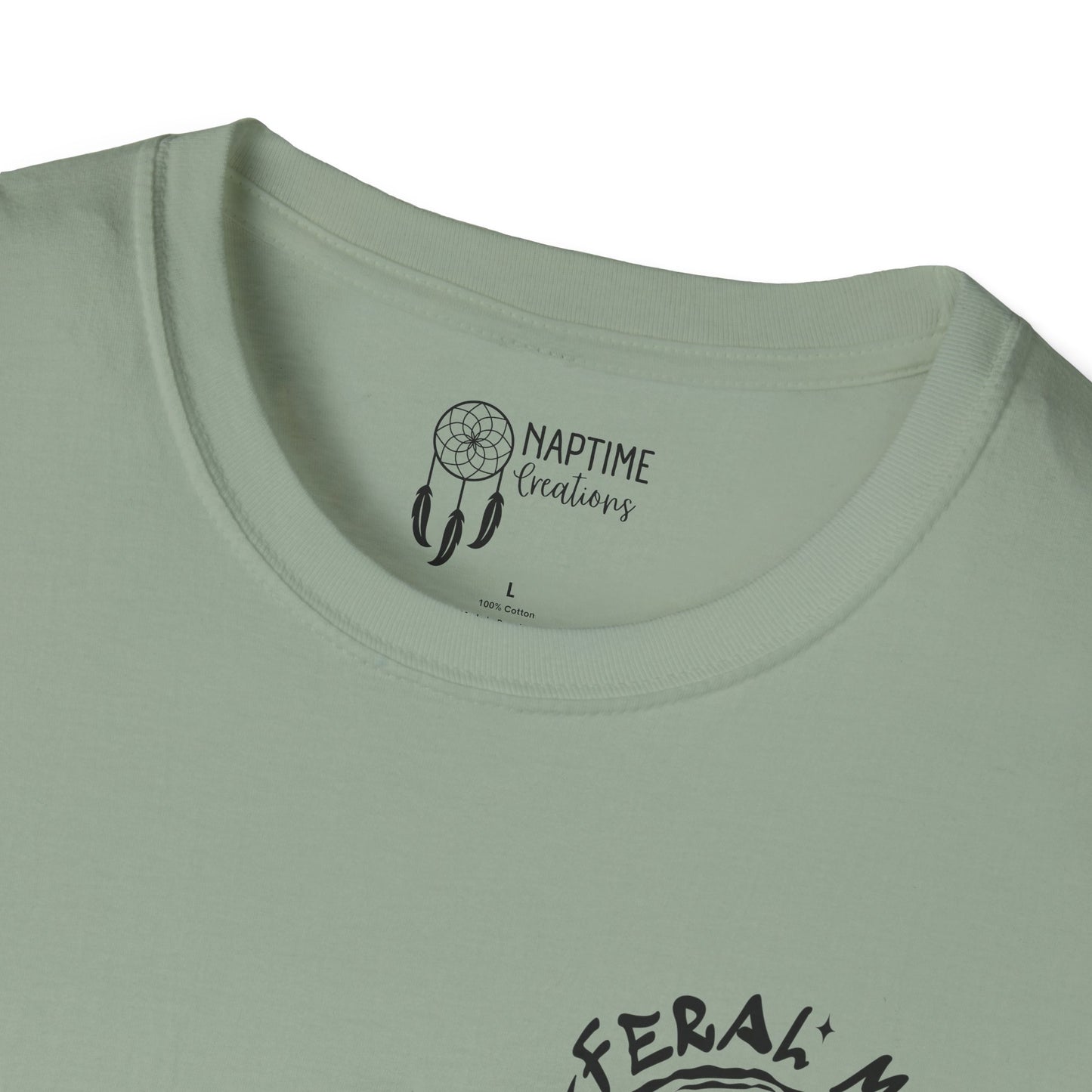 Feral Mama Unisex Softstyle T-Shirt