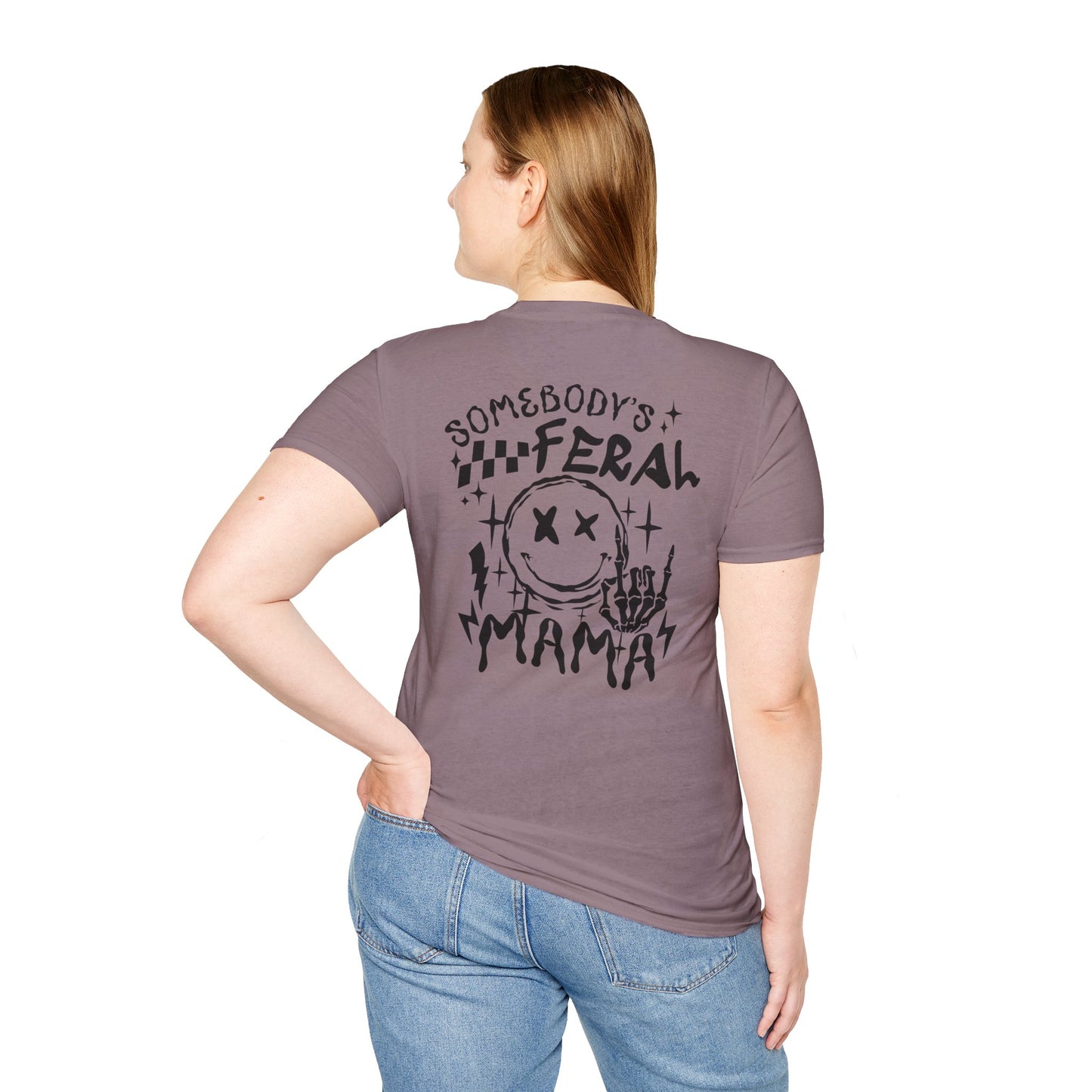 Feral Mama Unisex Softstyle T-Shirt