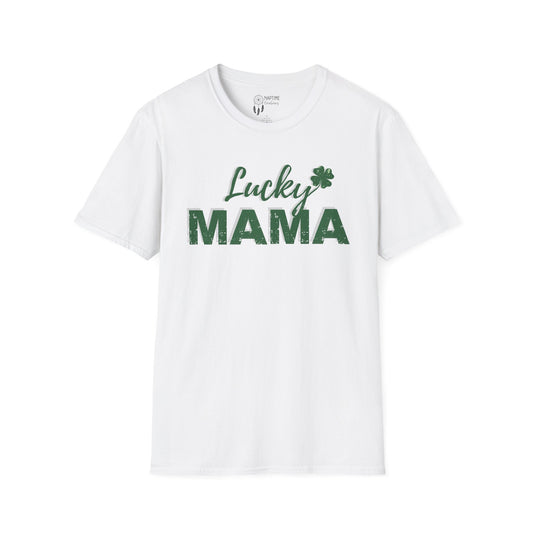 Lucky Mama St. Patrick's Day Unisex Softstyle T-Shirt