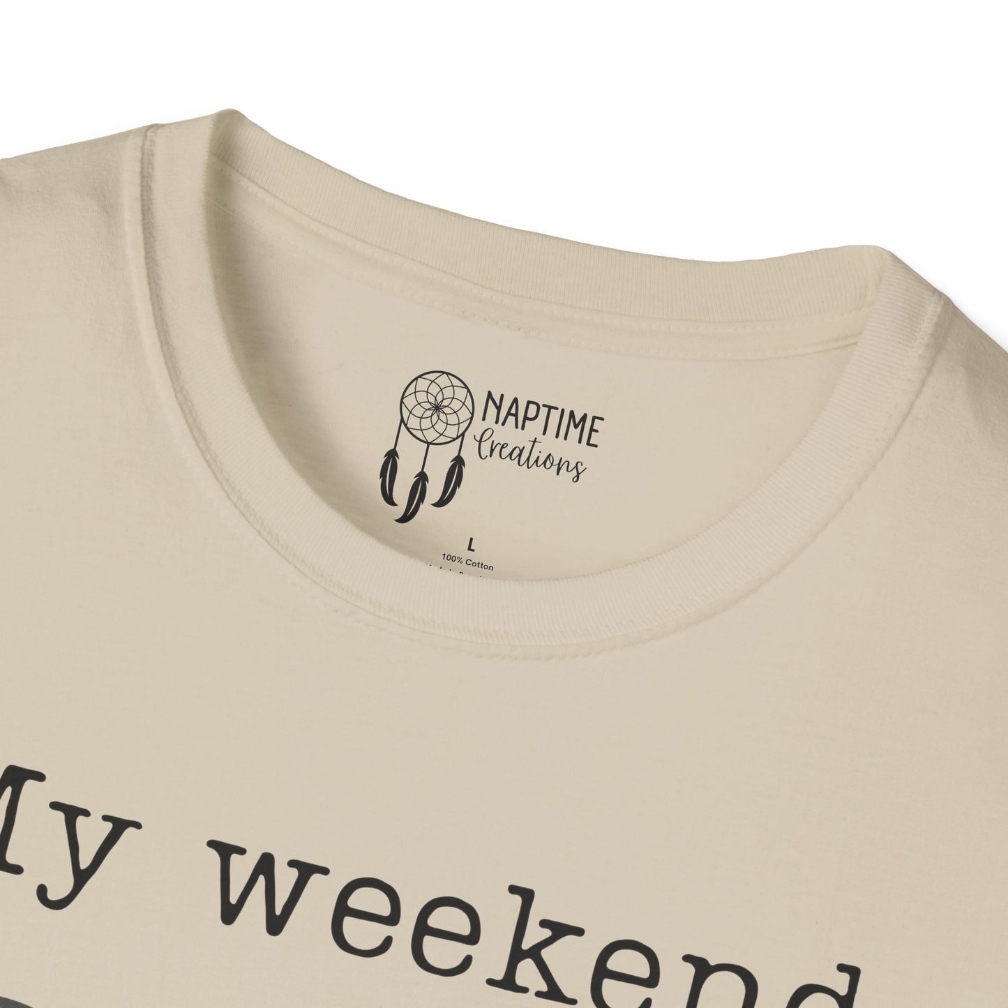 My Weekend is Booked Unisex Softstyle T-Shirt - Perfect for Book Lovers