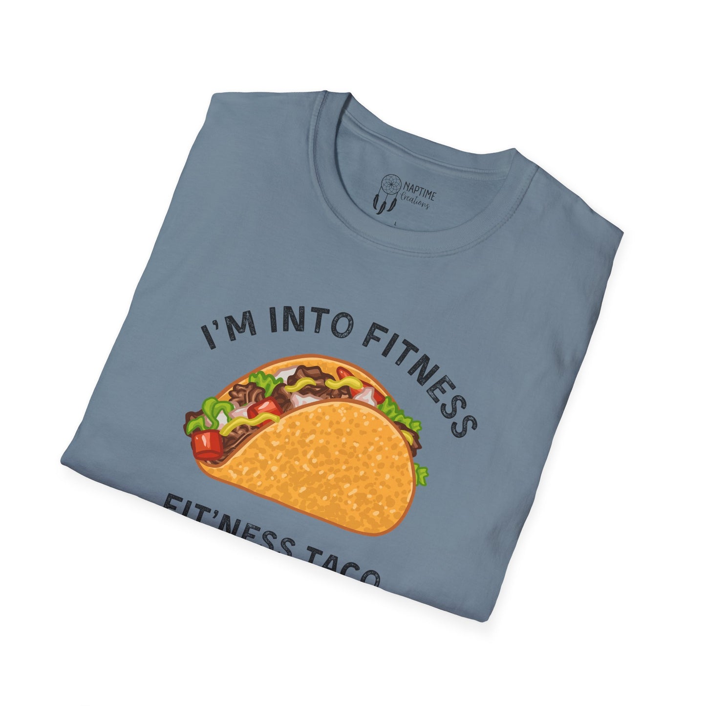 Funny Taco Fitness Unisex T-Shirt - Perfect for Foodies and Gym Enthusiasts