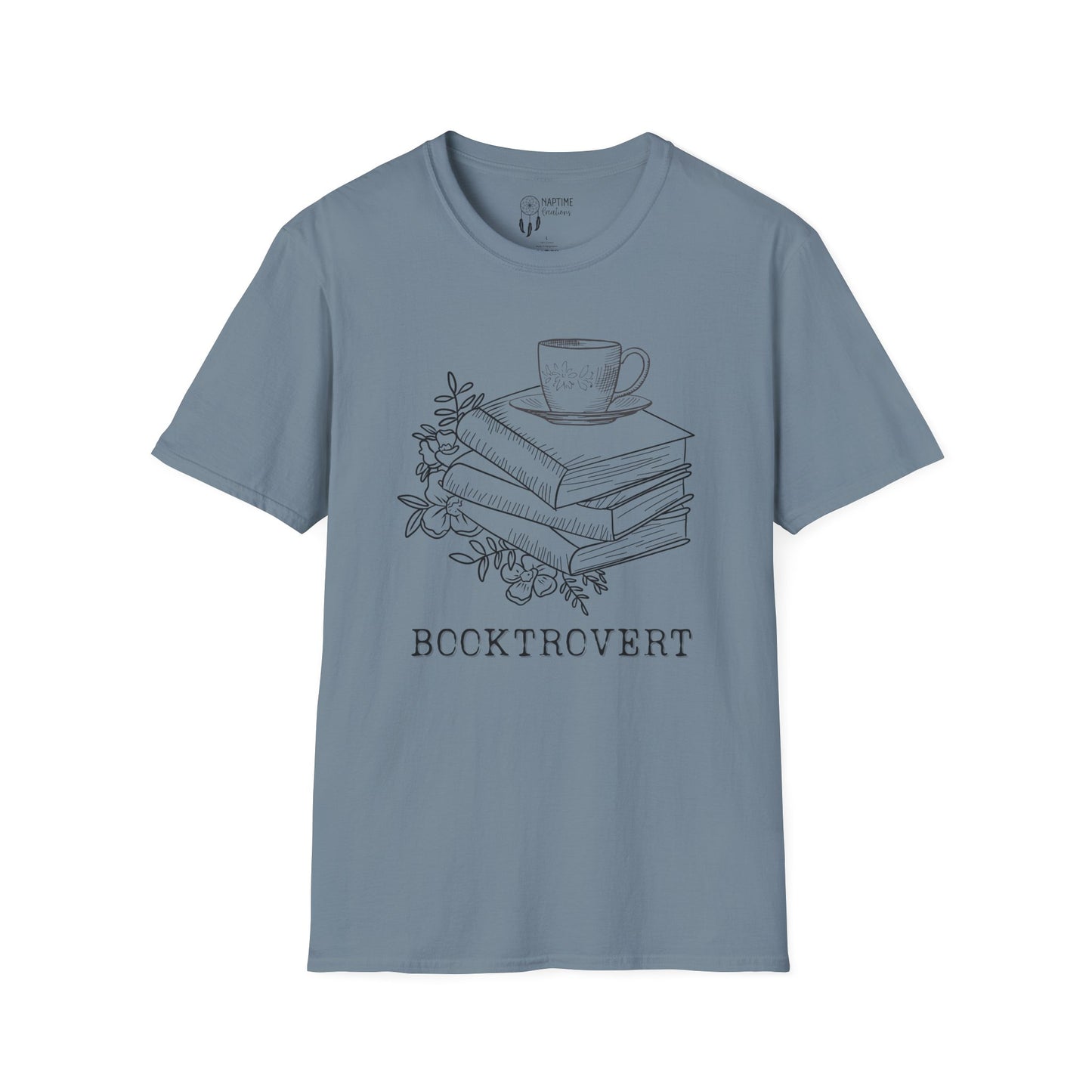 Book Lover's Unisex Softstyle T-Shirt - Cozy Reads Design
