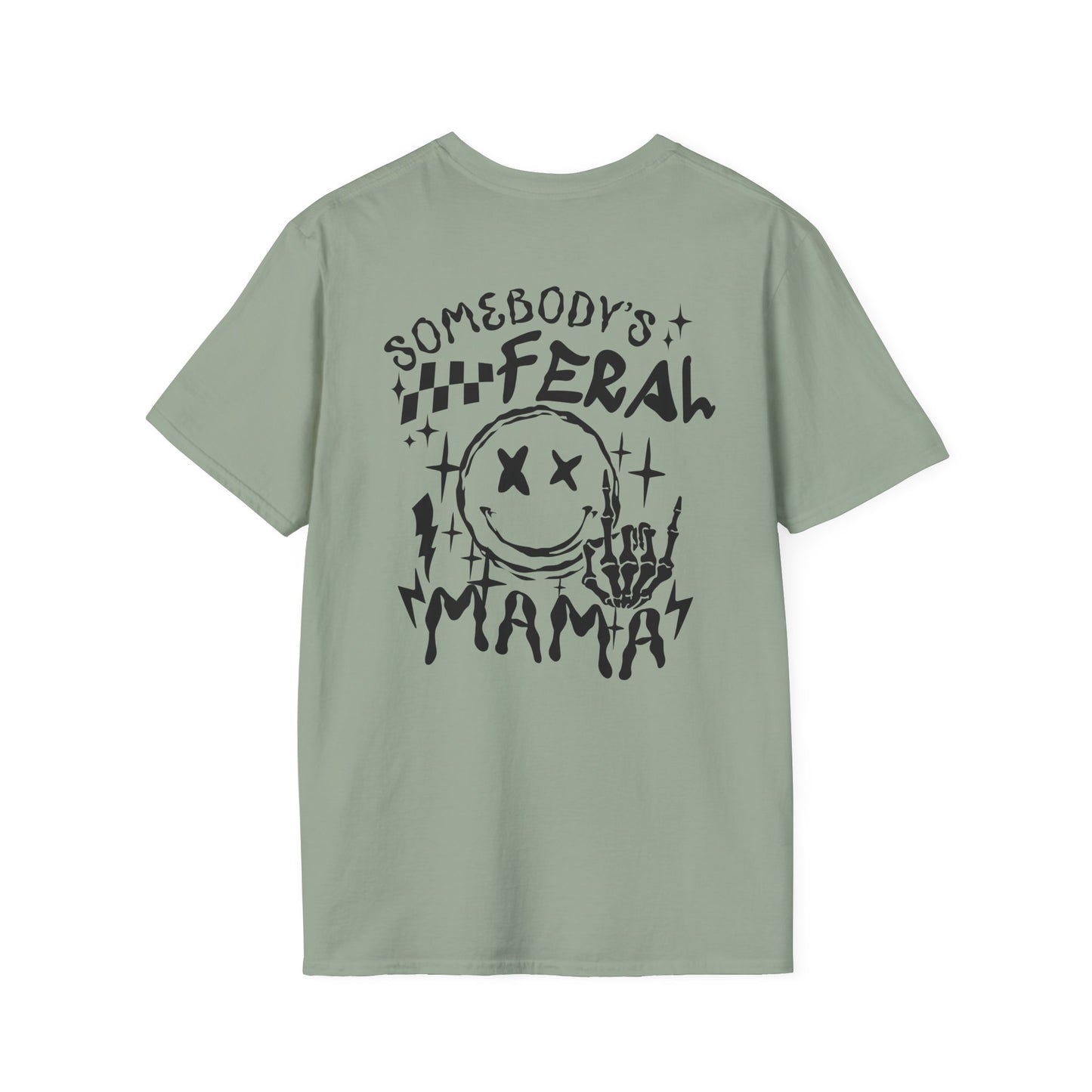Feral Mama Unisex Softstyle T-Shirt