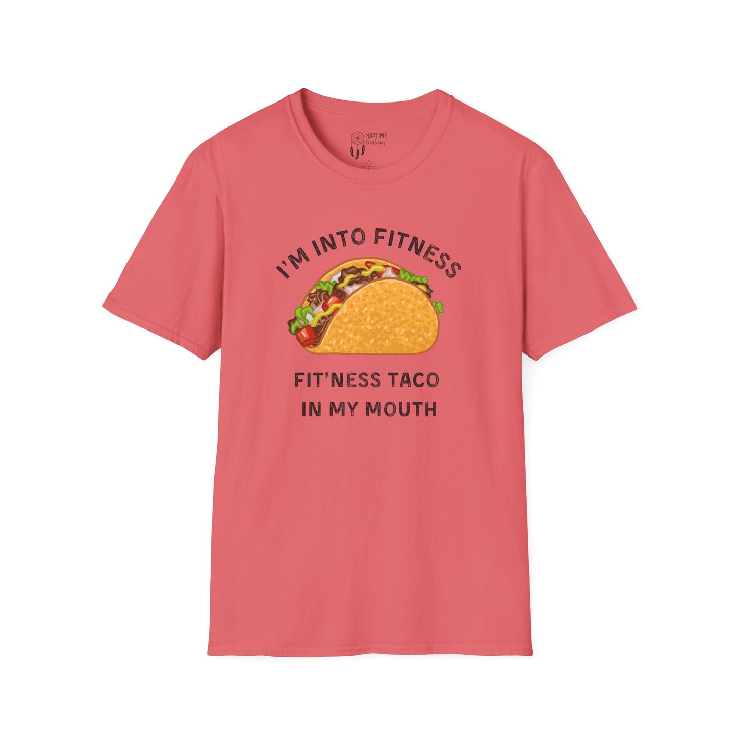 Funny Taco Fitness Unisex T-Shirt - Perfect for Foodies and Gym Enthusiasts
