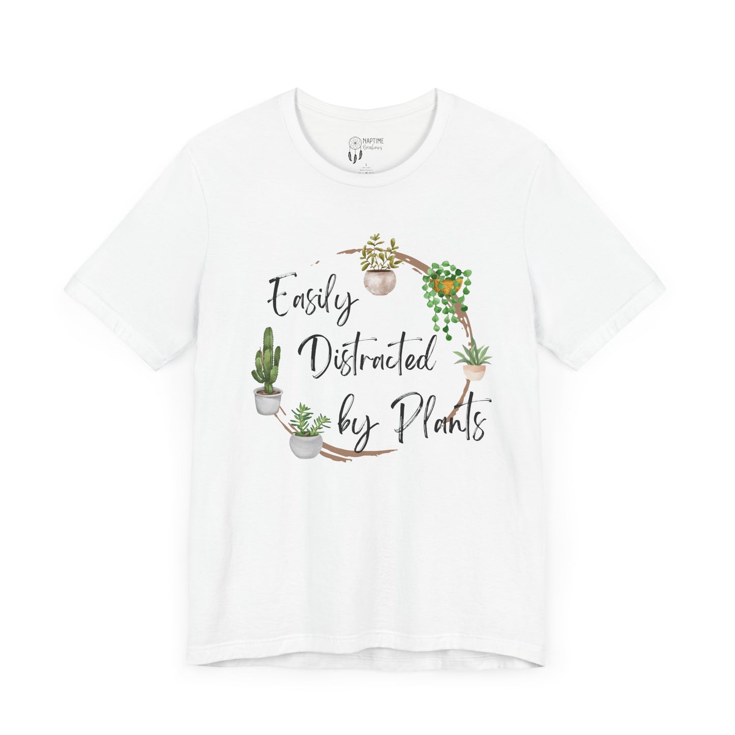 Easily Distracted by Plants Unisex Tee - Perfect for Plant Lovers