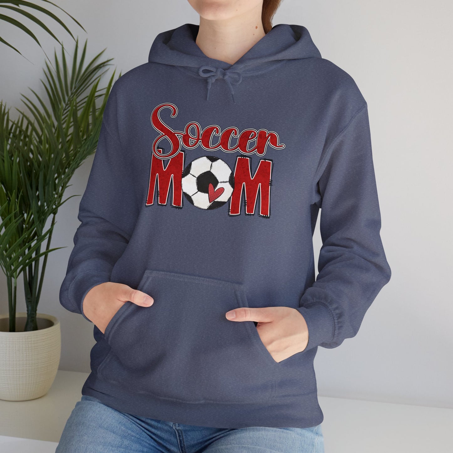 Soccer Mom Sweatshirt - Unisex Heavy Blend Hoodie for Sports Enthusiasts